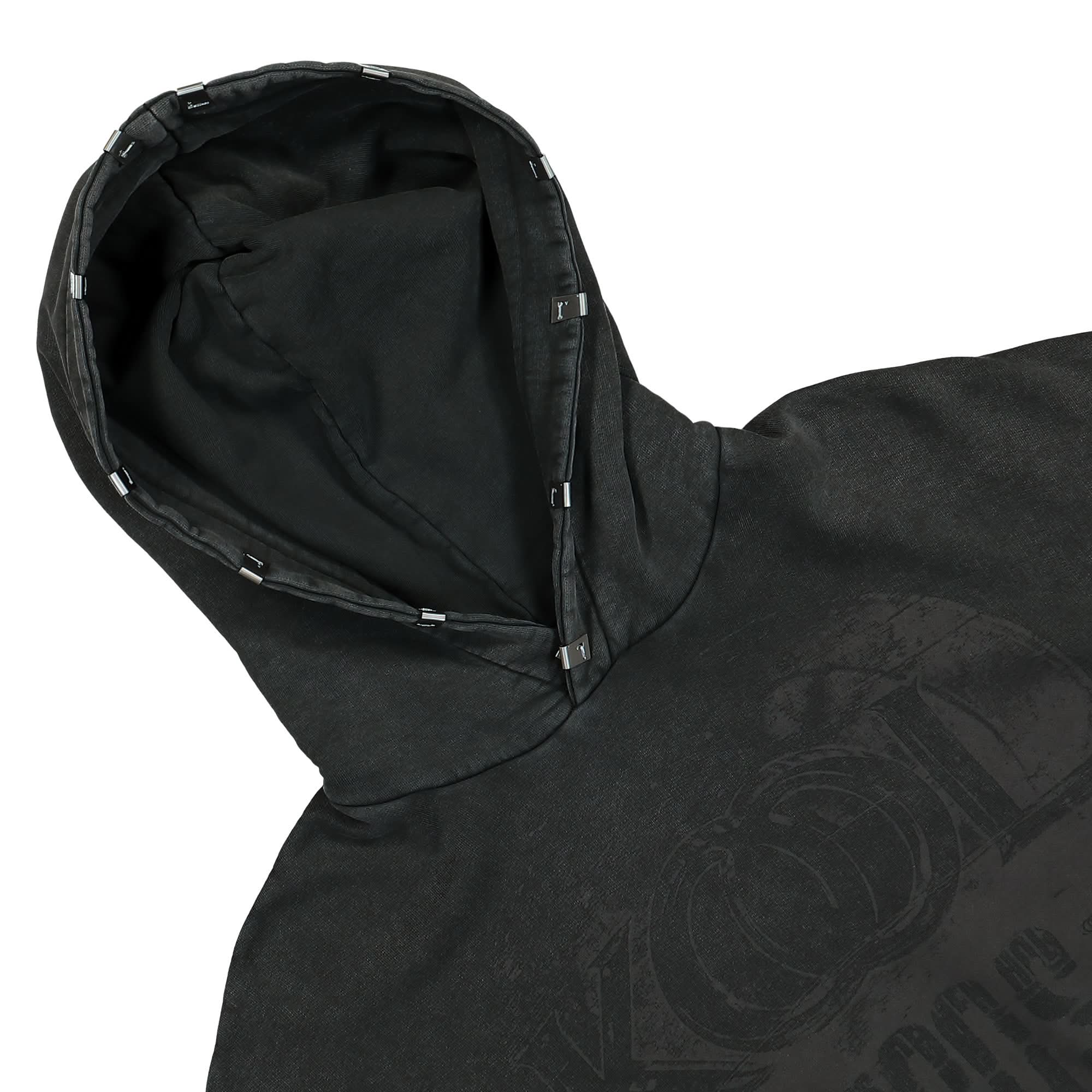 Oversized Mark Flood Hoodie - Image 3