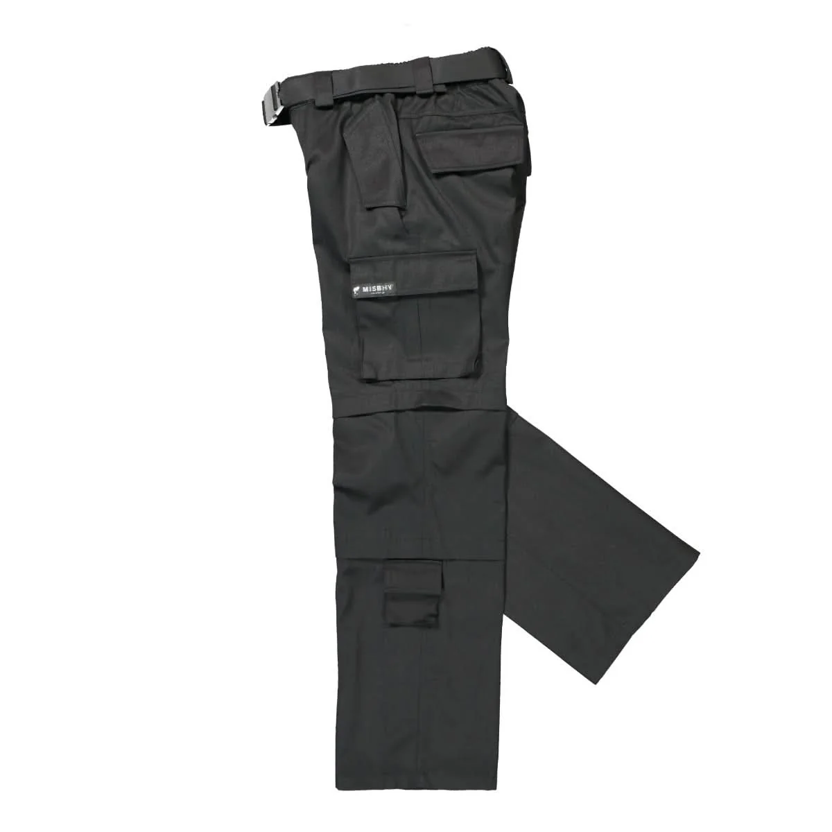 90's Brad Black Twill Trousers - Image 3
