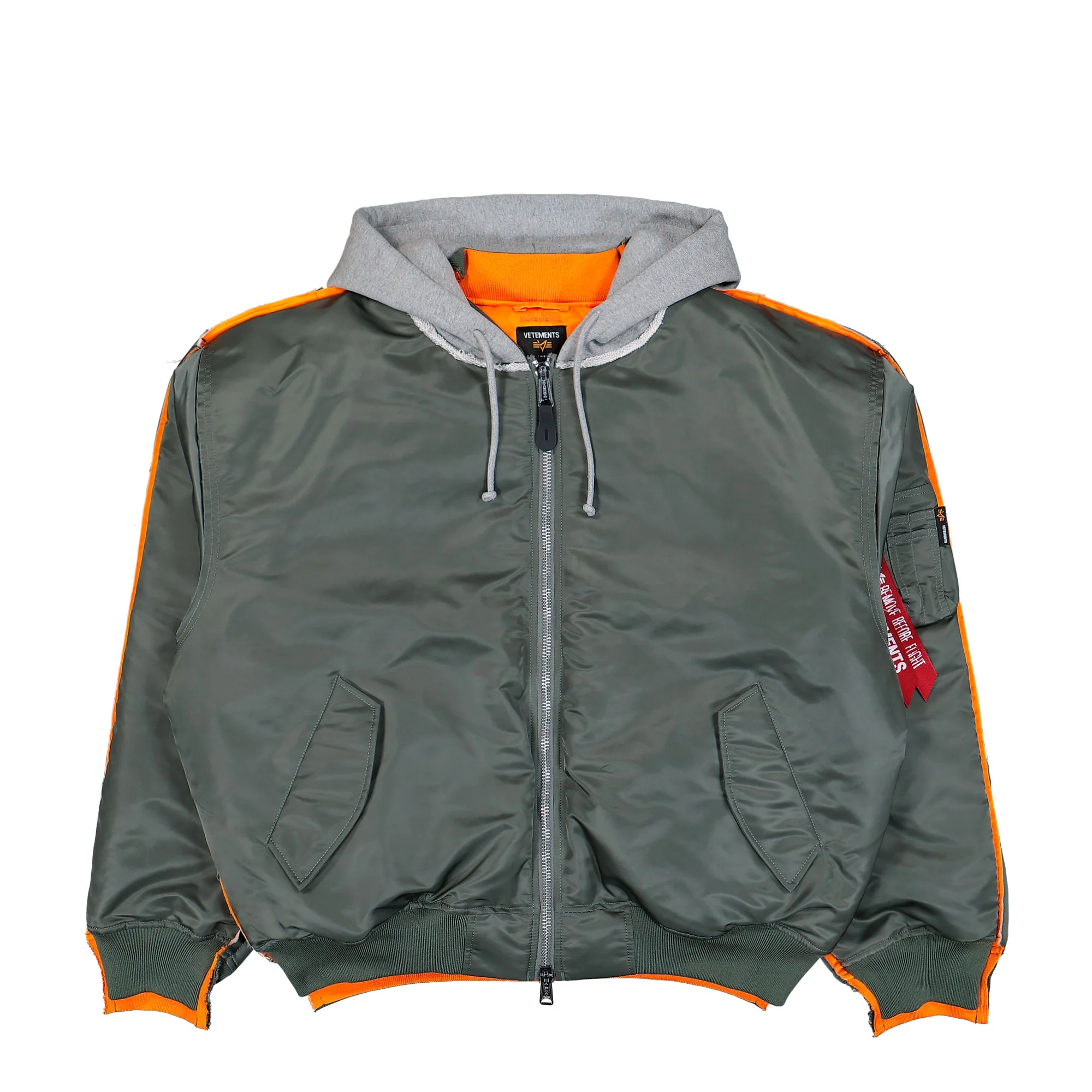 Bomber With Attached Hood