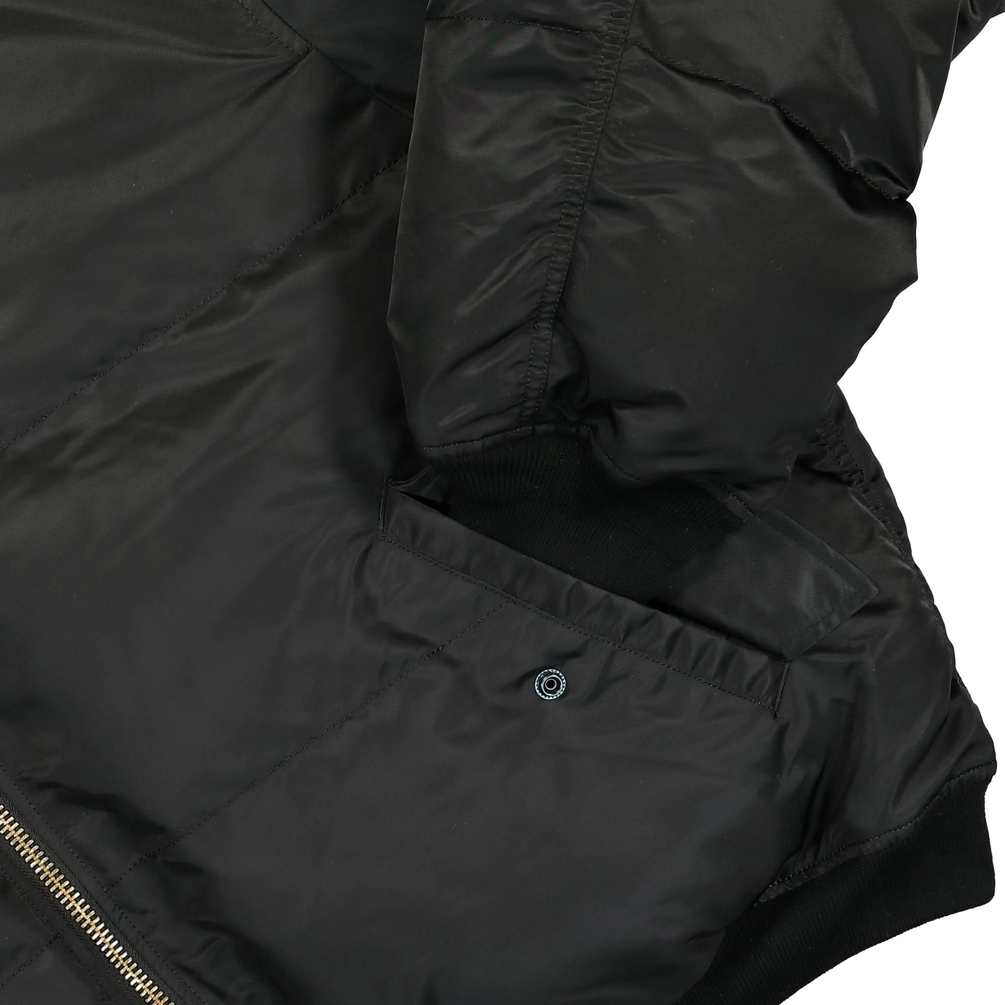 Quilted Hooded Bomber Jacket - Image 4