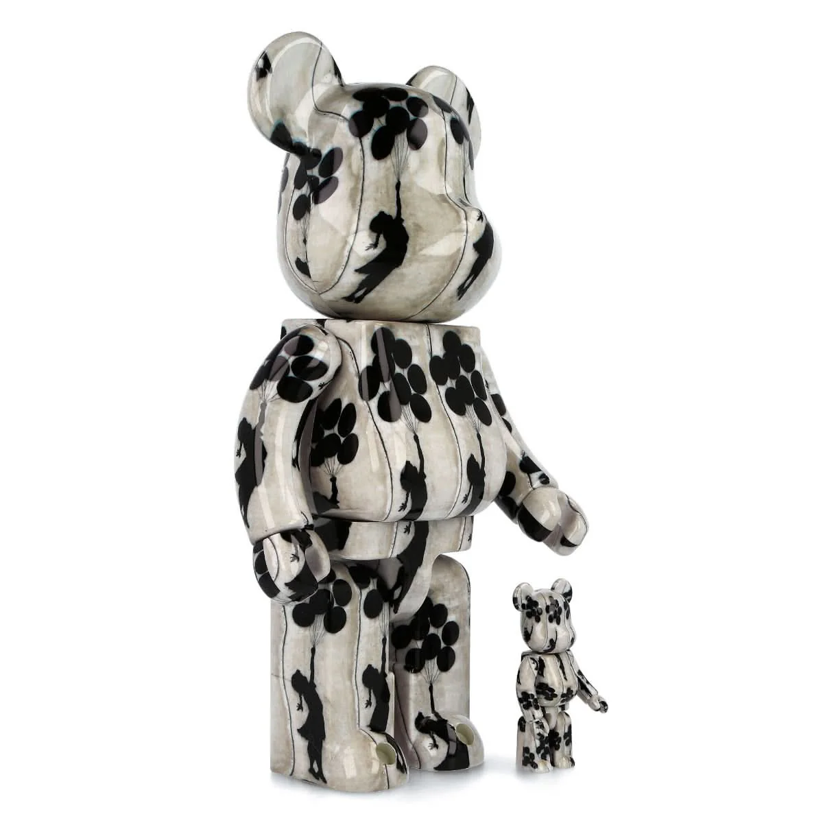 Be@rbrick Flying Baloons Girl 400% + 100% - Image 3