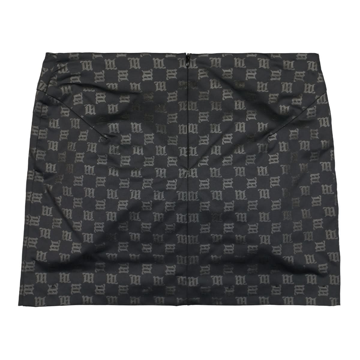 Black Monogram Lara Mini Skirt - Image 2