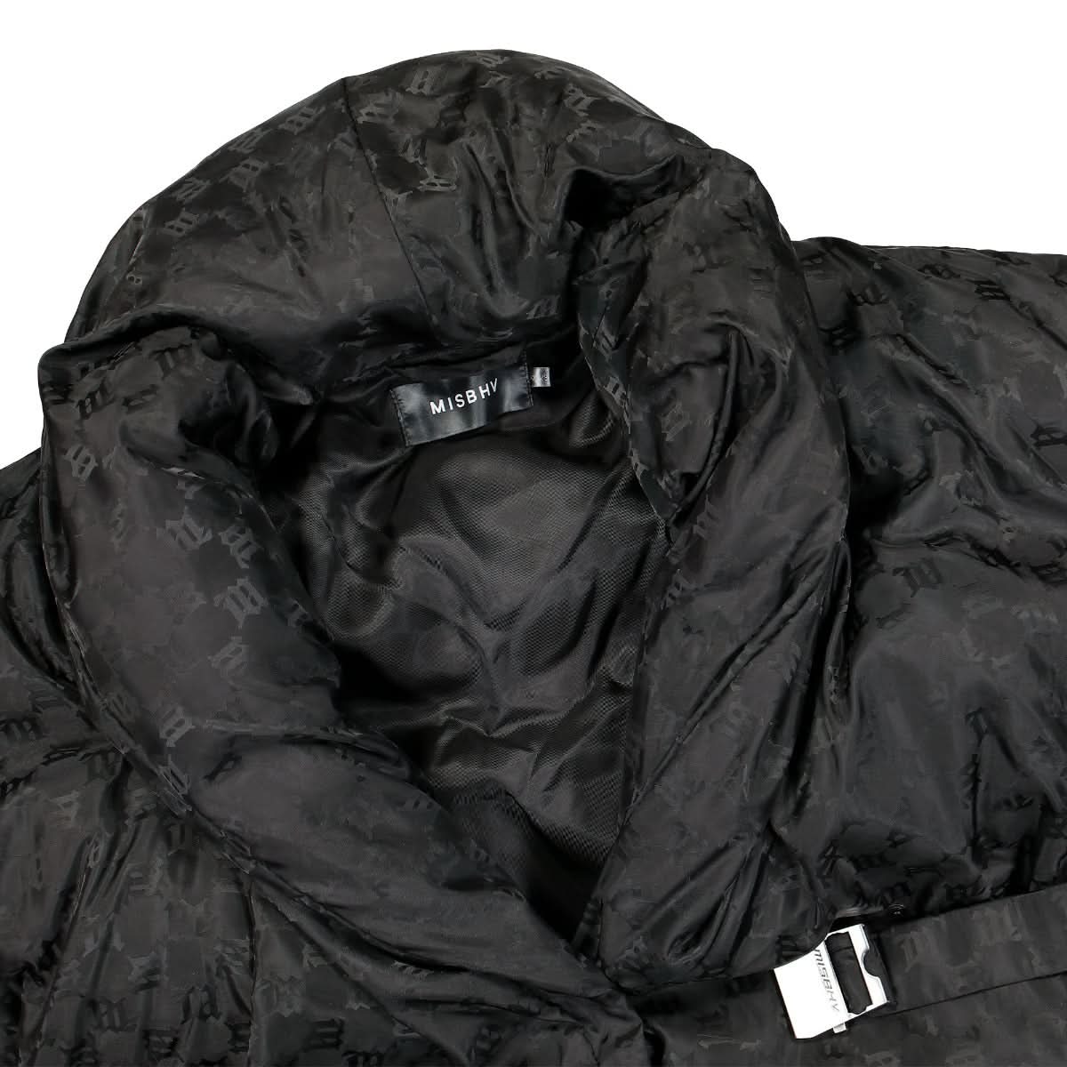 Black Moscow Monogram Puffer Coat - Image 4