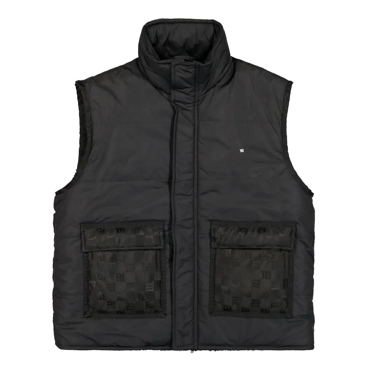 Black Nylon Vest
