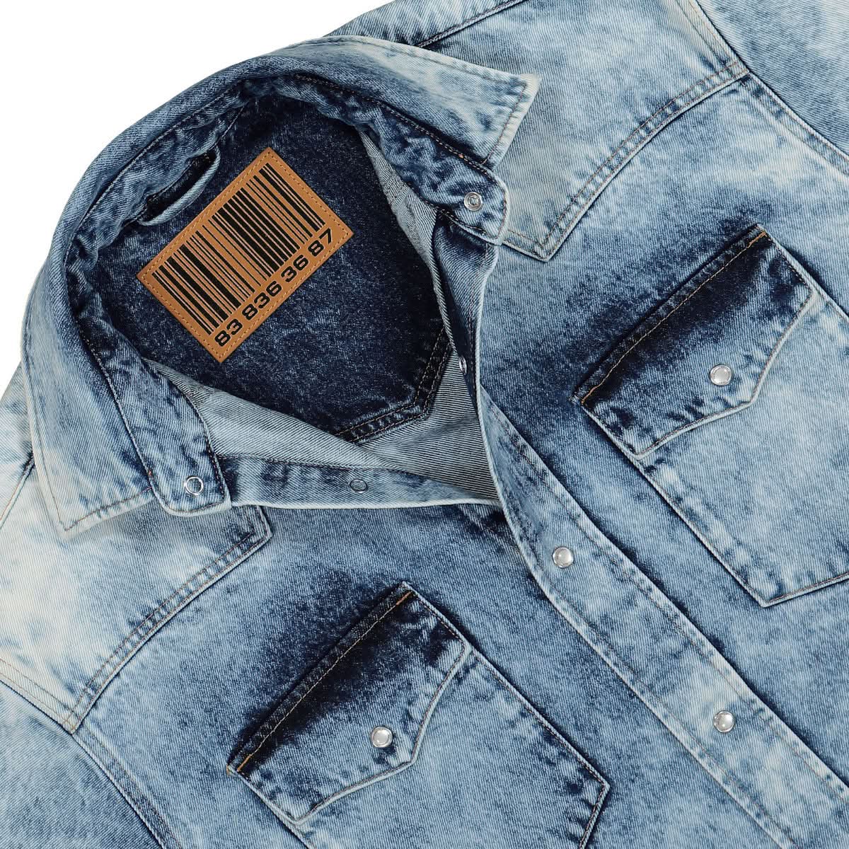 Boiled Denim Shirt - Image 3