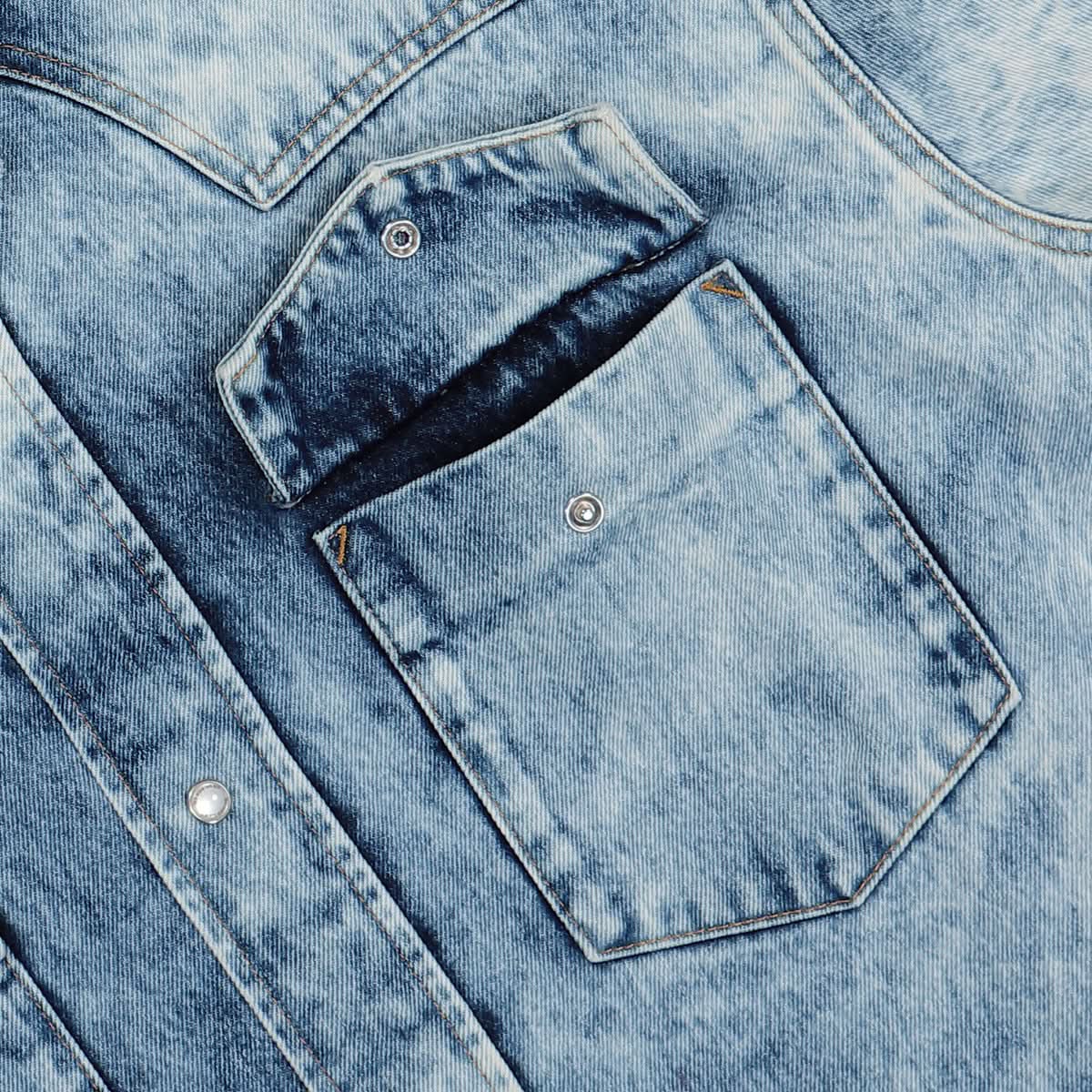Boiled Denim Shirt - Image 4