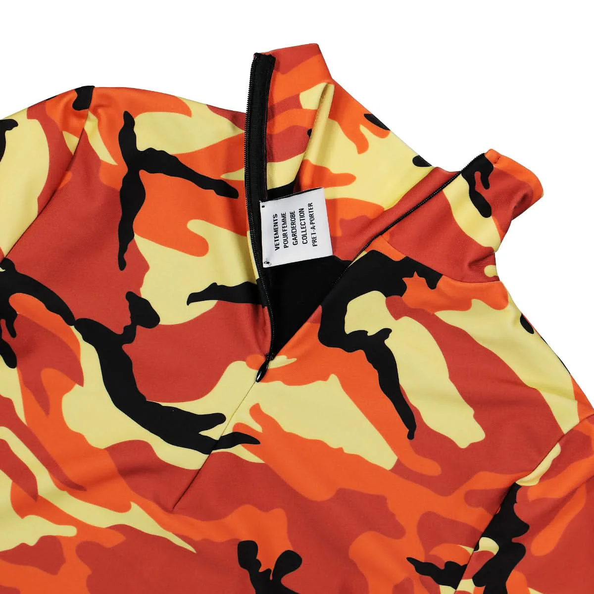 Camo Styling Dress With Gloves - Image 4