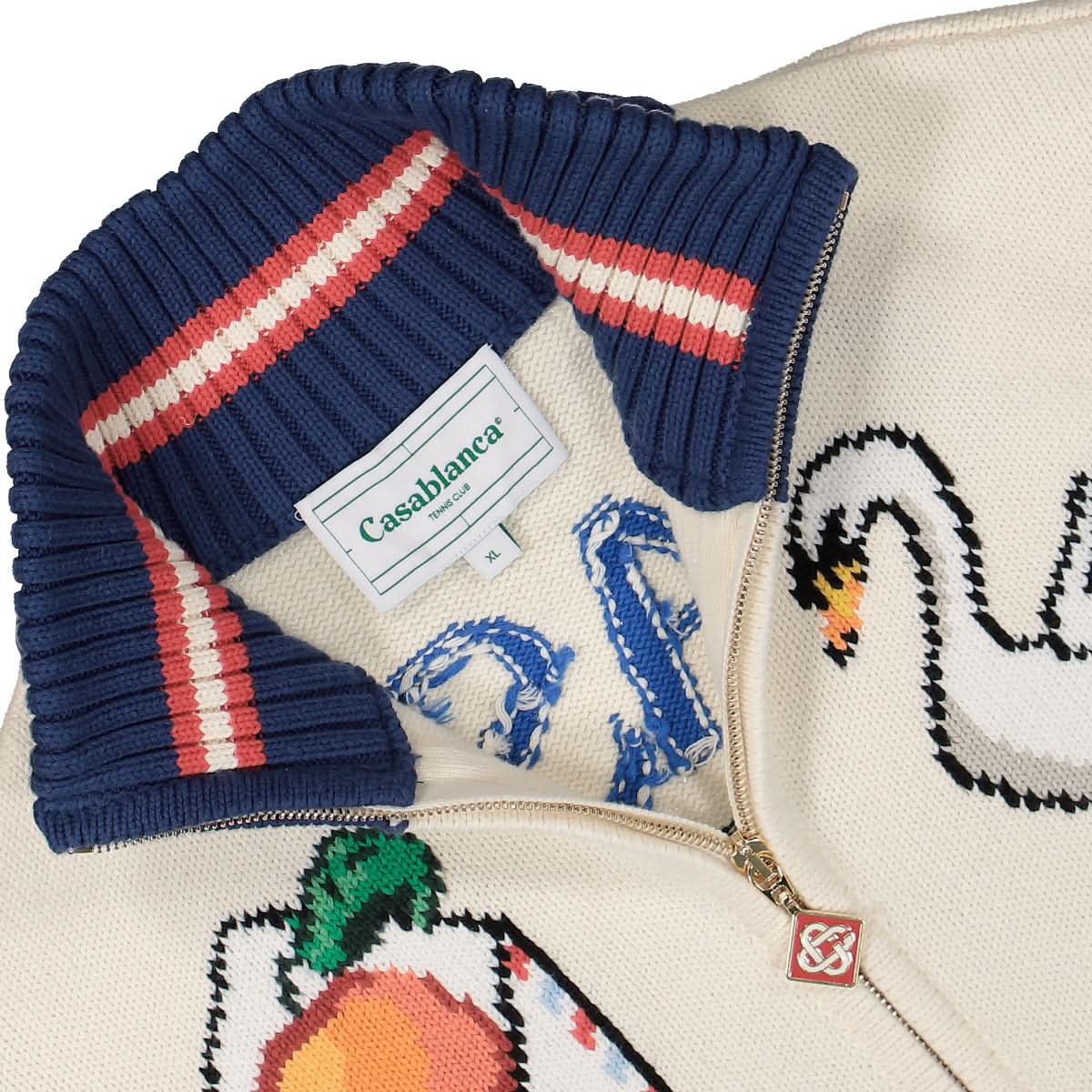 Casa Swan Zip Up Jacket - Image 3