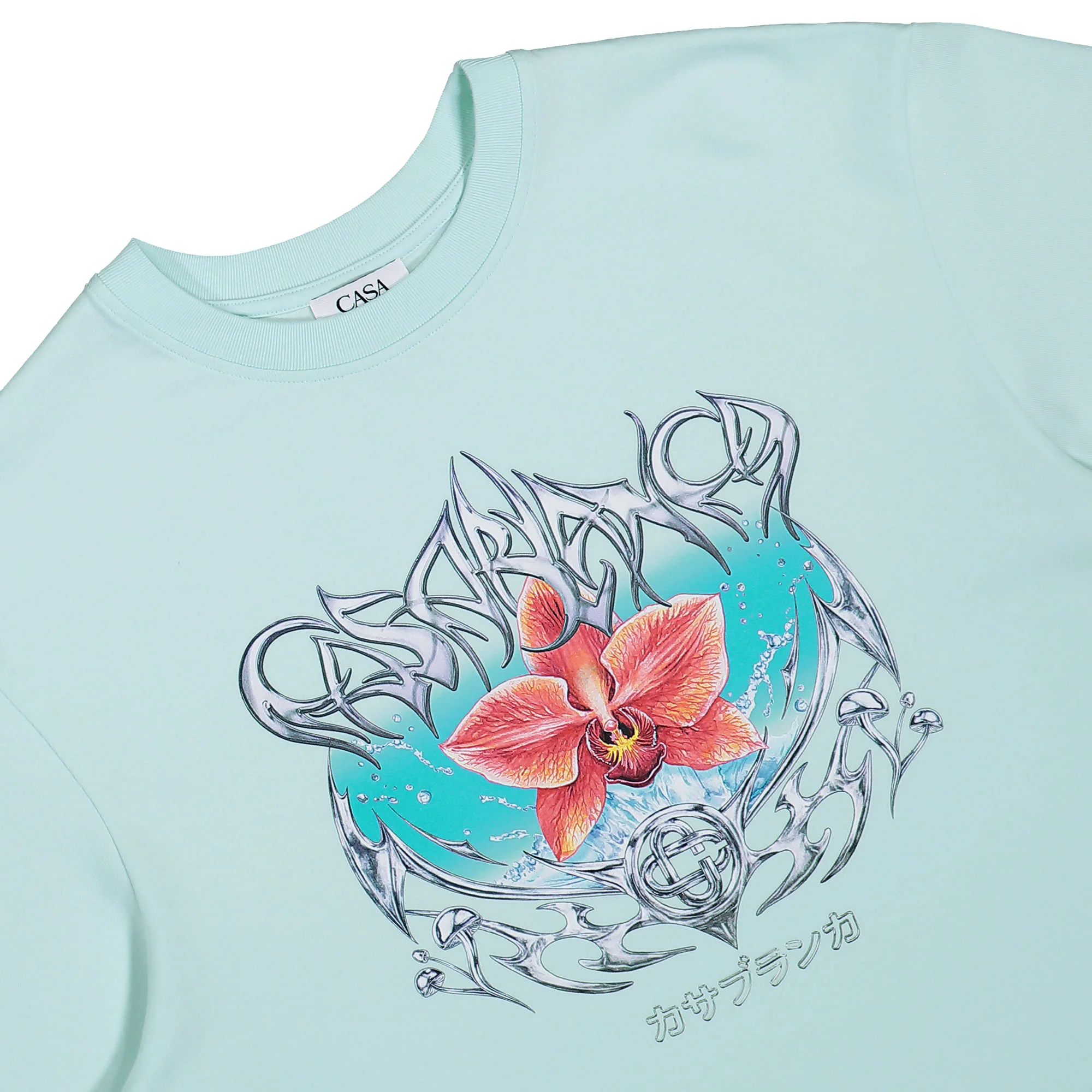 Blades Printed Oversized T-Shirt - Image 3