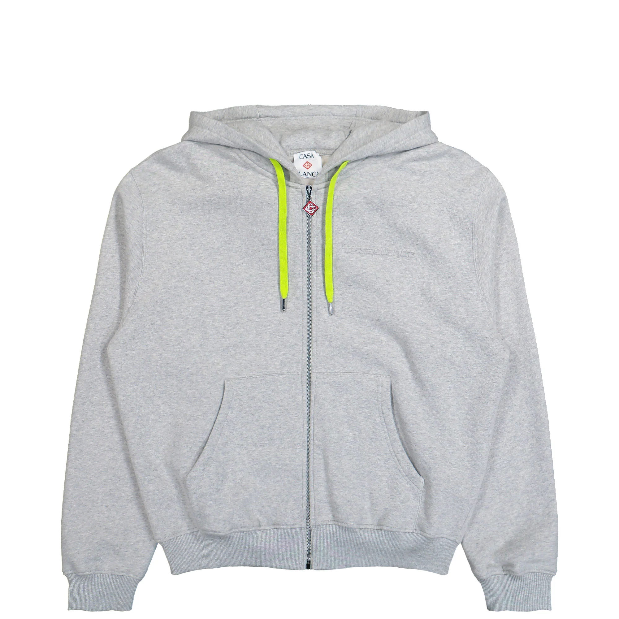 Cashmere Blend Zip-Up Hooded Sweatshirt