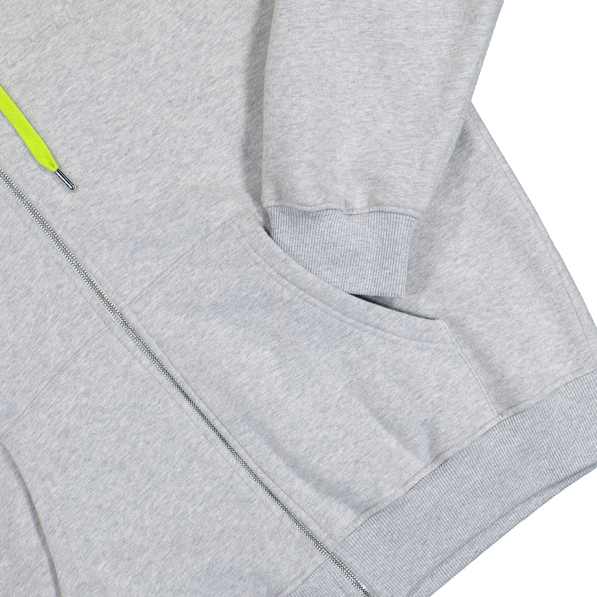 Cashmere Blend Zip-Up Hooded Sweatshirt - Image 4
