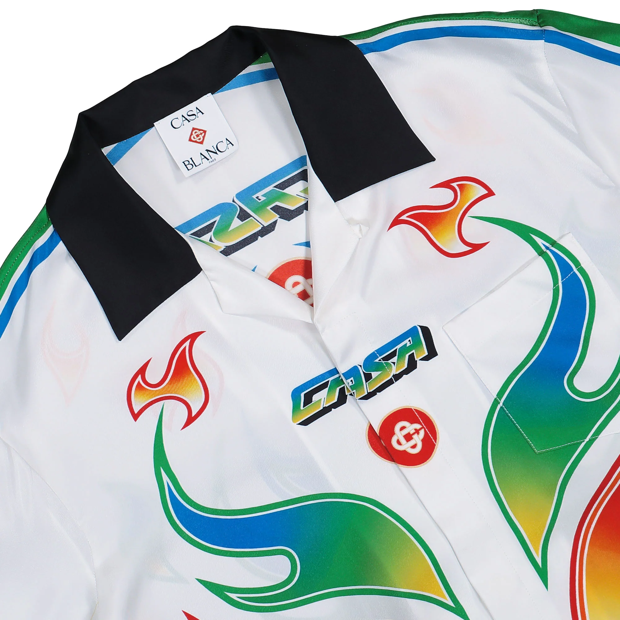 Cuban Collar Long Sleeve Shirt - Image 3