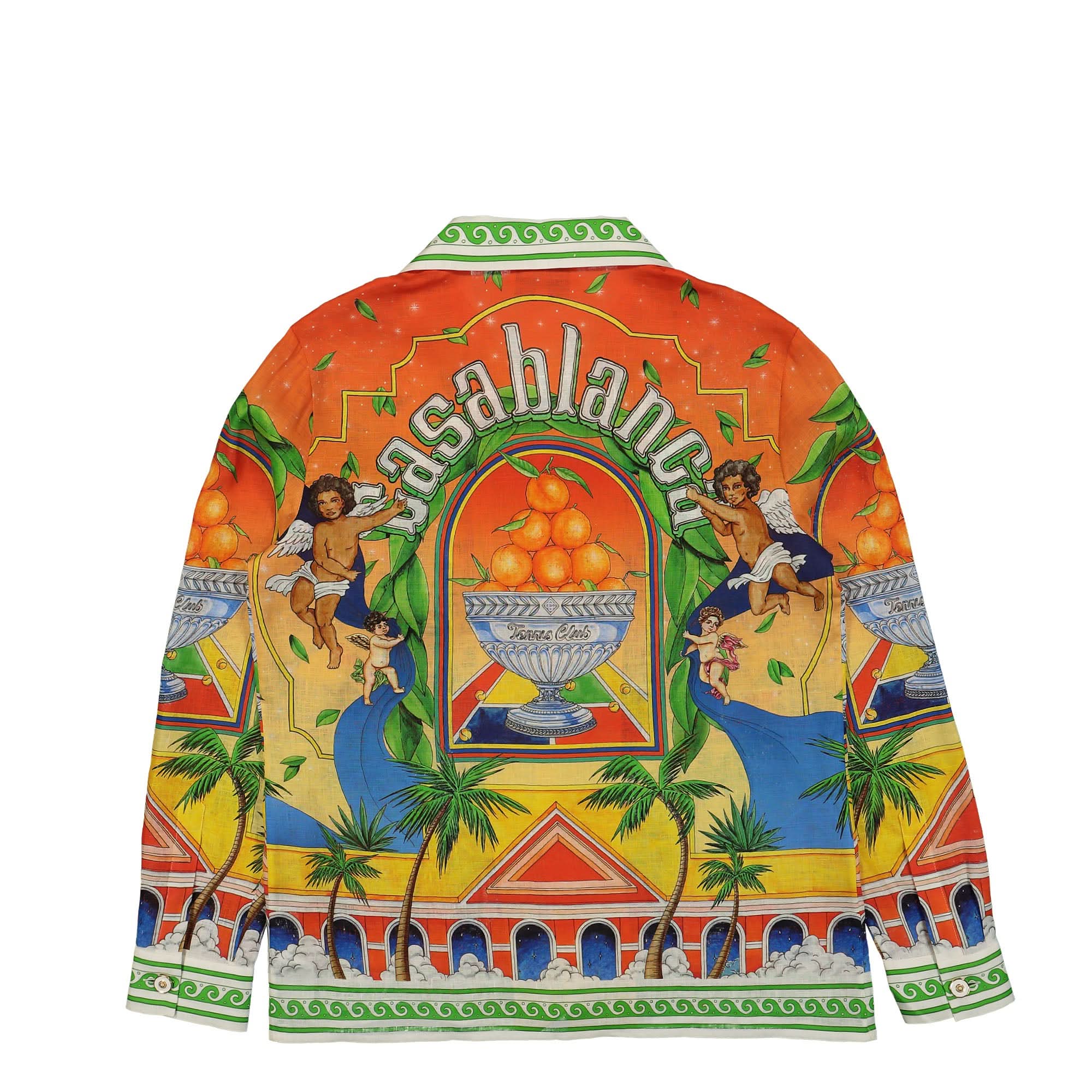 Cuban Collar Long Sleeve Shirt - Image 2