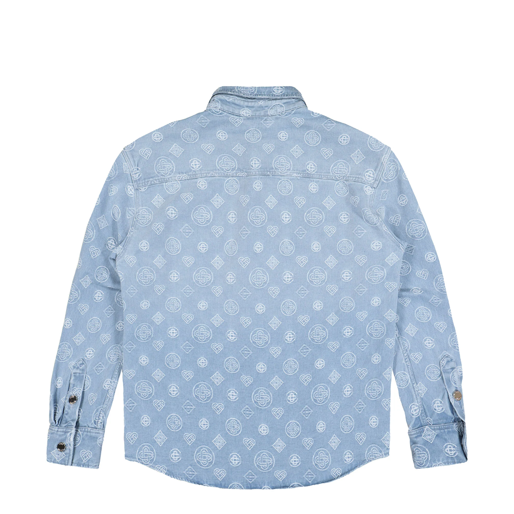 Denim Monogram Shirt - Image 2