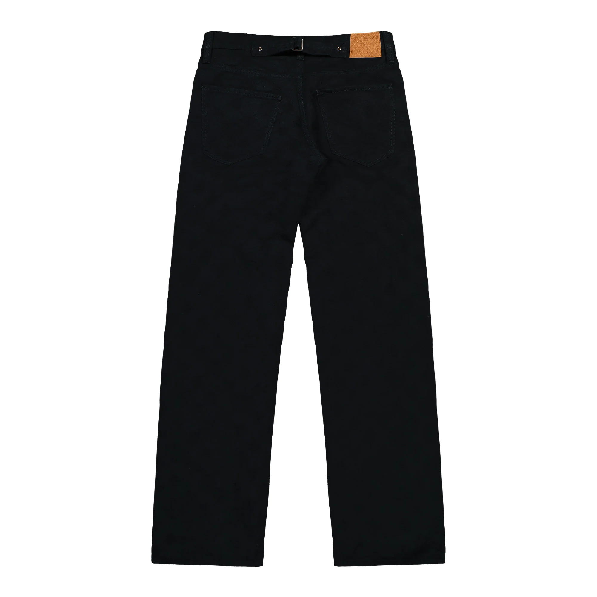 Denim Monogram Straight Leg Jeans - Image 2