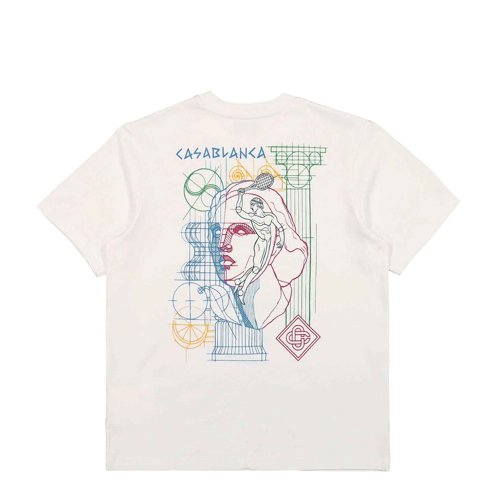 Drawing Lab Screen Printed T-Shirt - Image 2