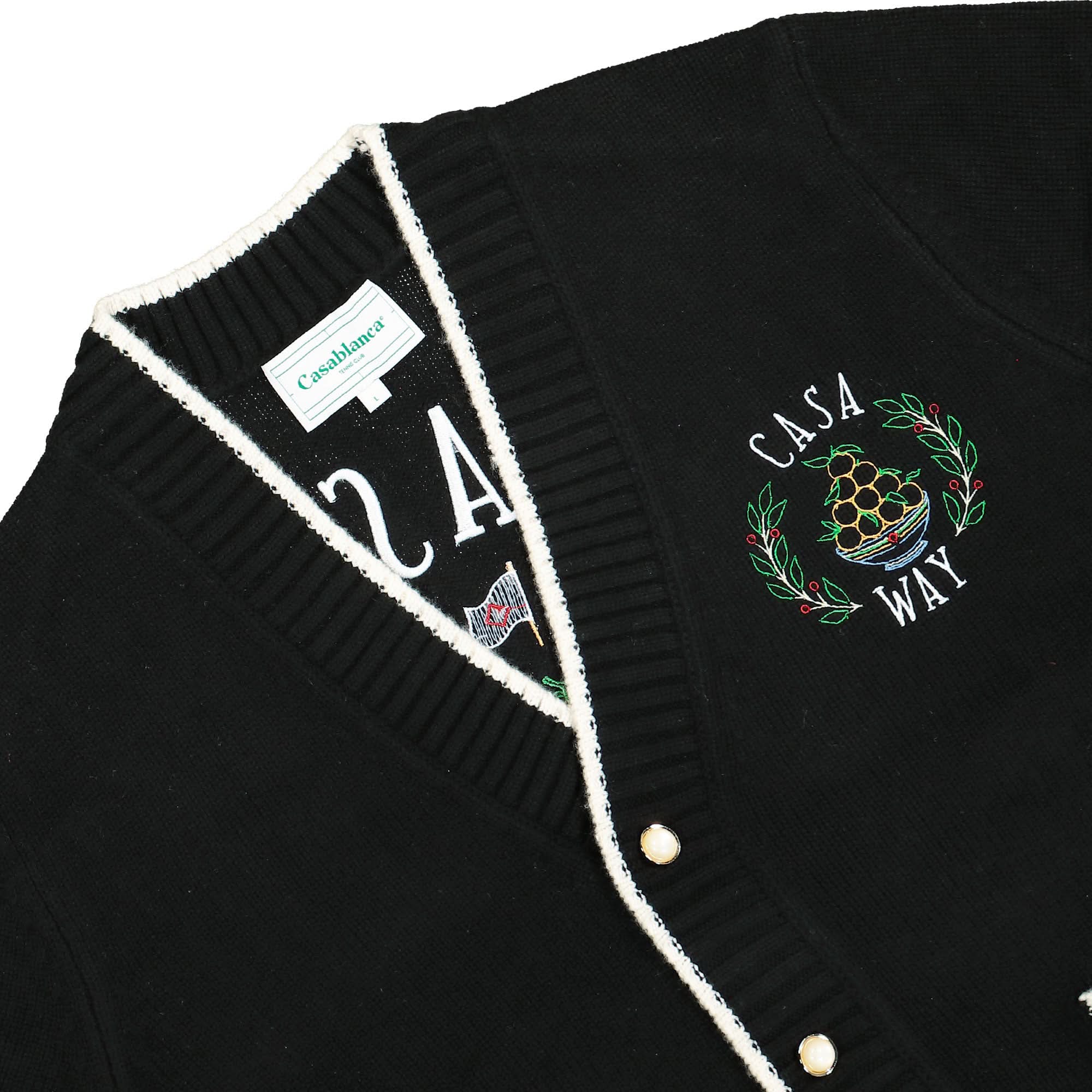 Embroidered Casa Way Cardigan - Image 3
