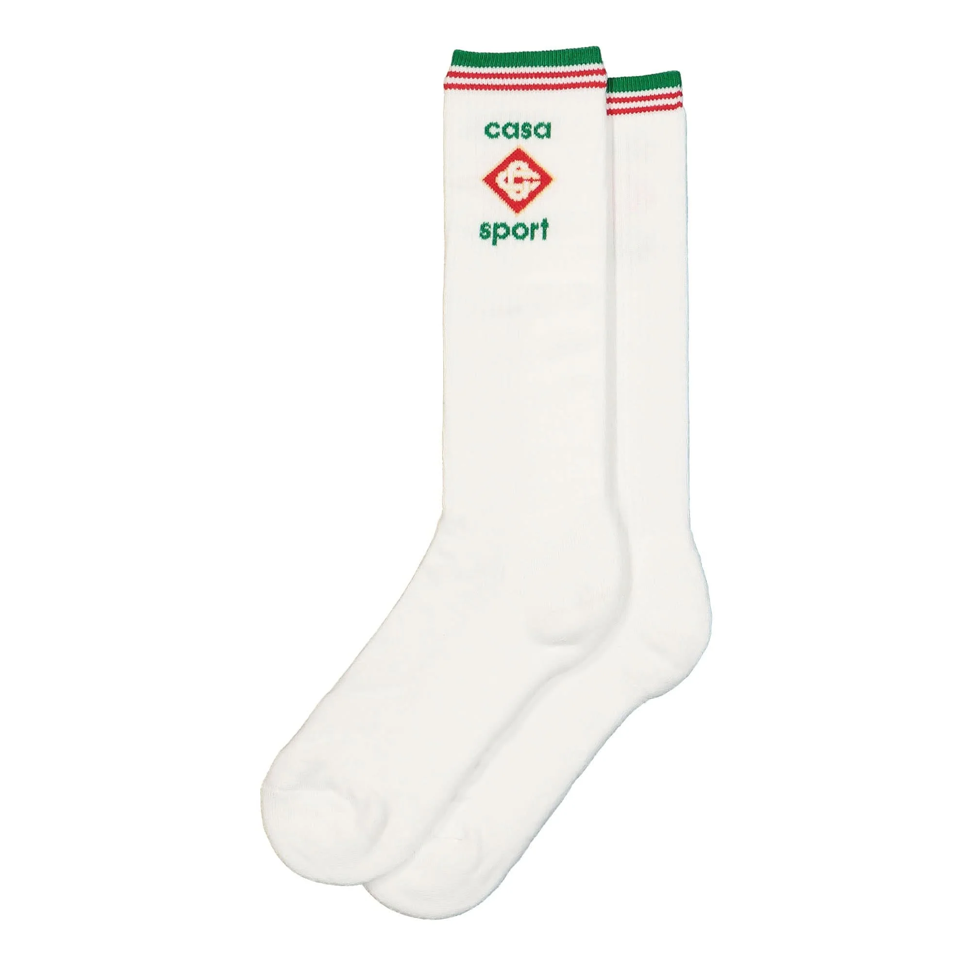 Mid Calf Ribbed Sport Sock
