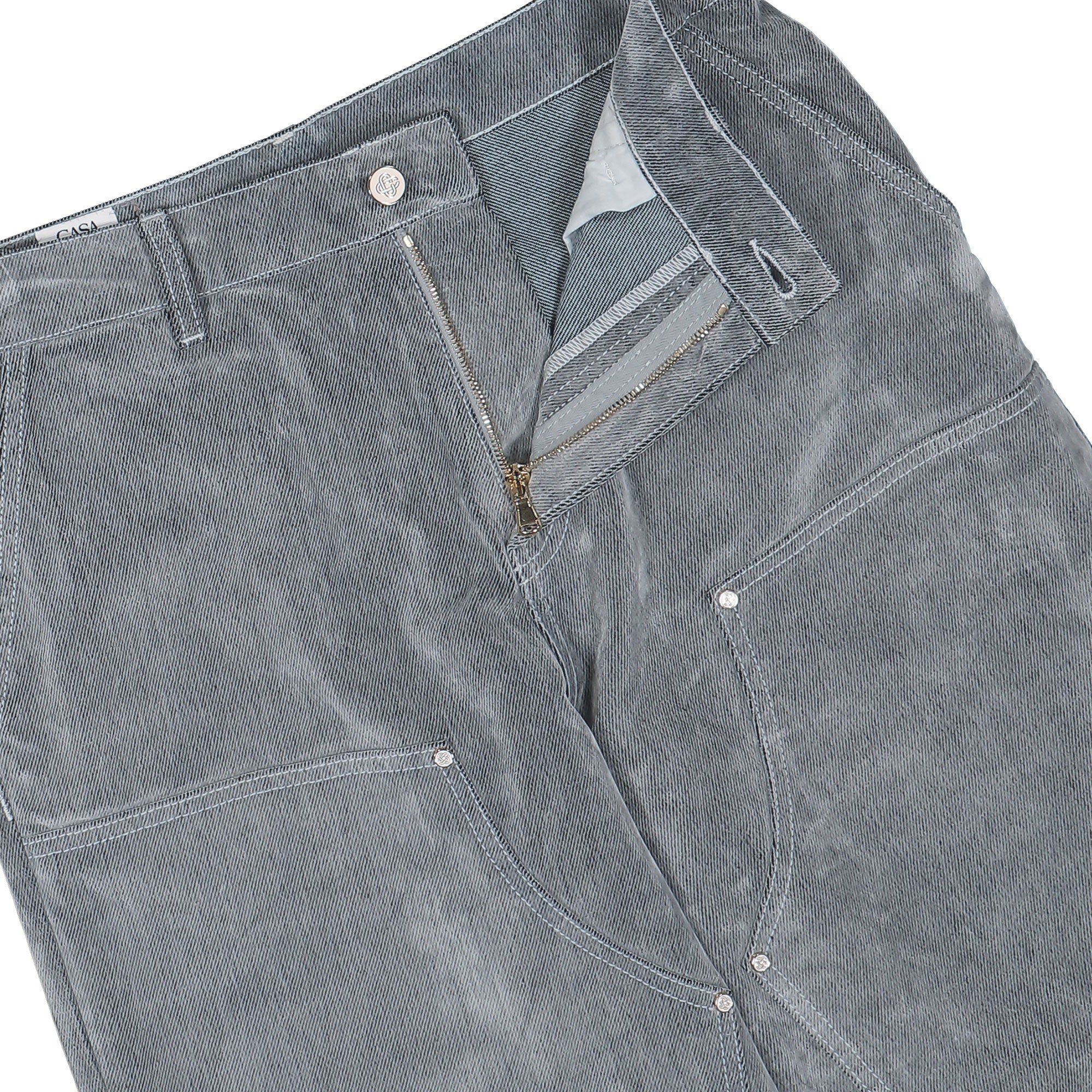 Peach Texture Jeans - Image 4