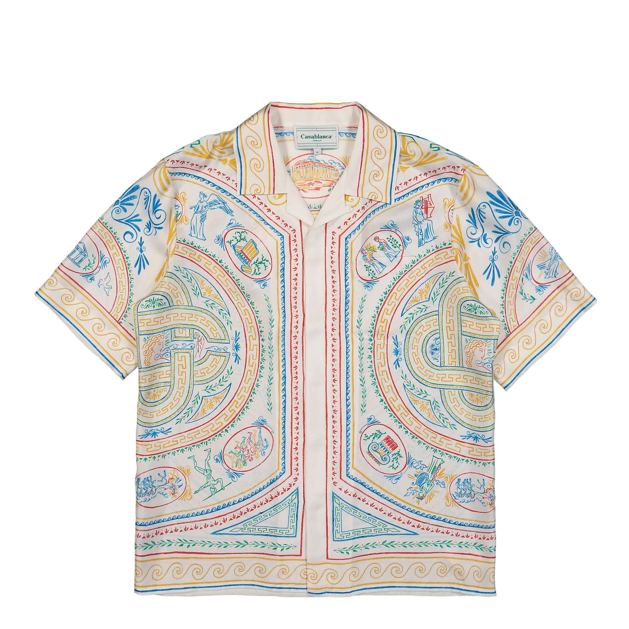 Short Sleeve Cuban Collar Shirt