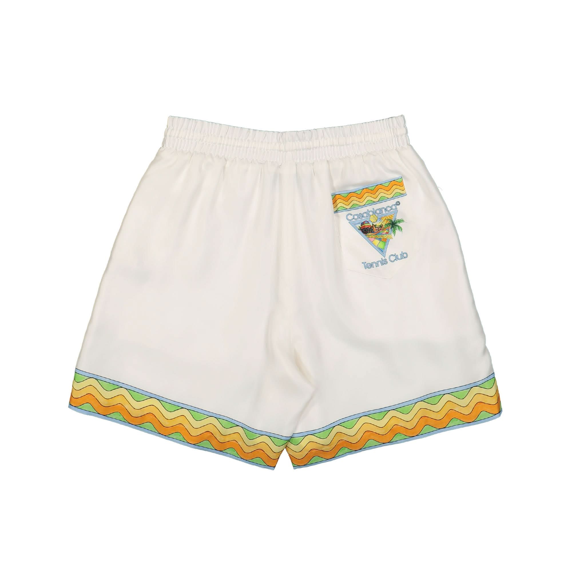 Silk Shorts With Drawstrings - Image 2