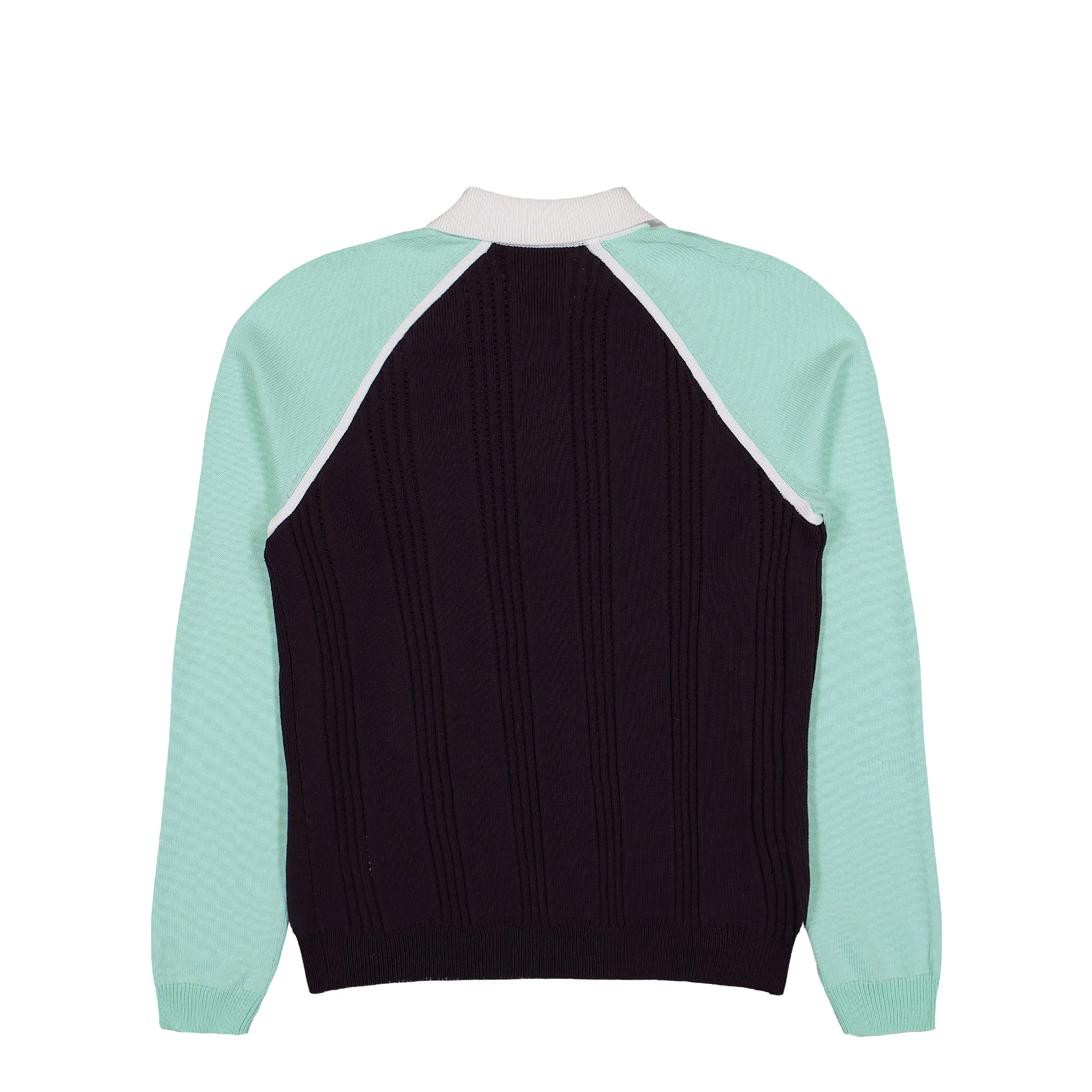 Sporty Long Sleeve Polo - Image 2