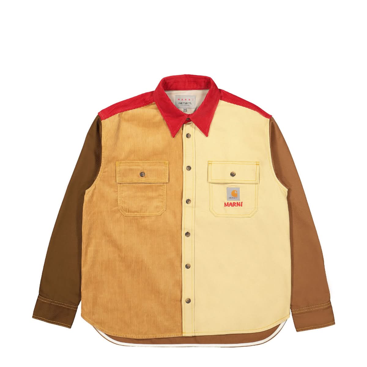 Colour-Block Overshirt