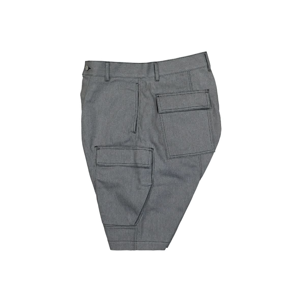 Denim Cargo Shorts - Image 3
