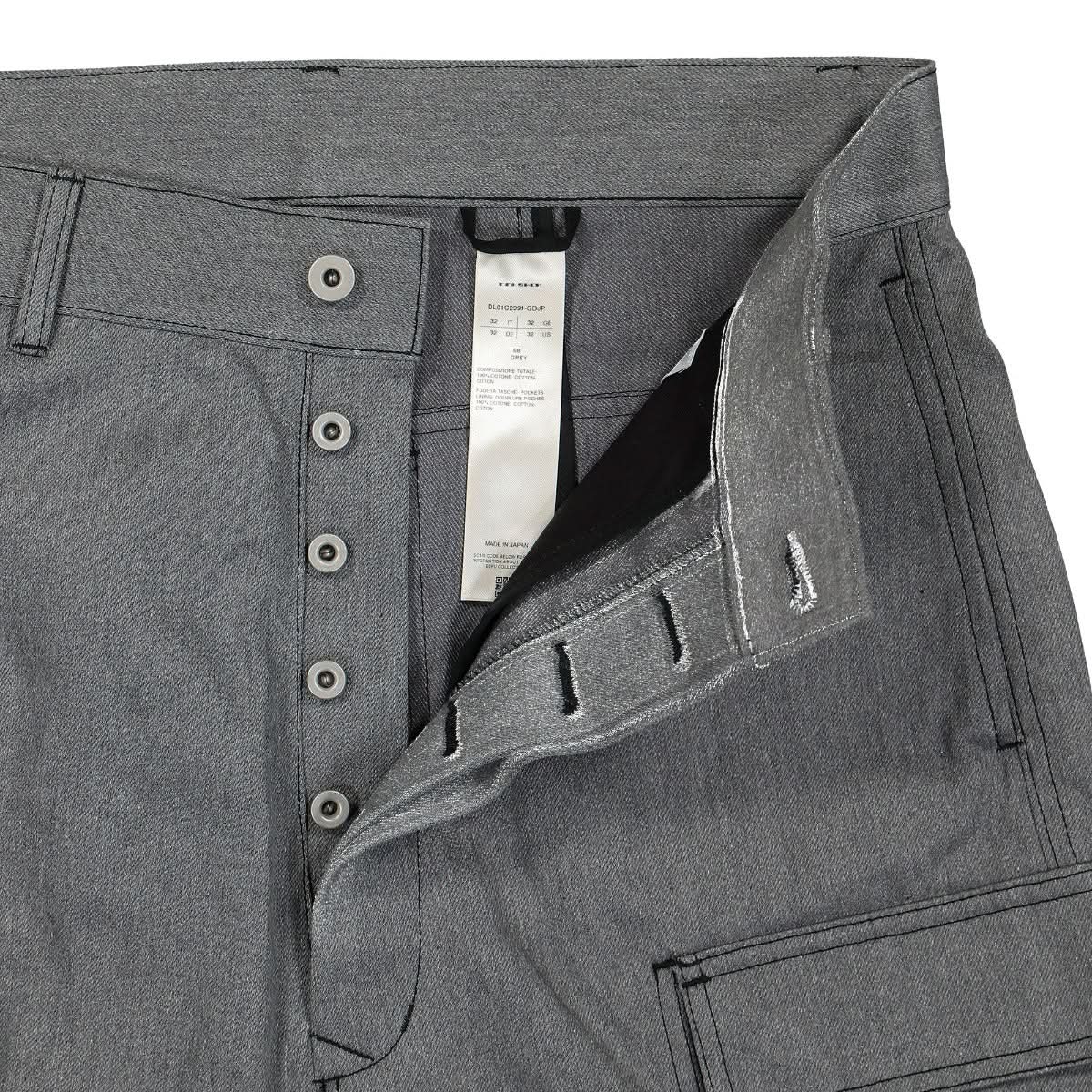 Denim Cargo Shorts - Image 4
