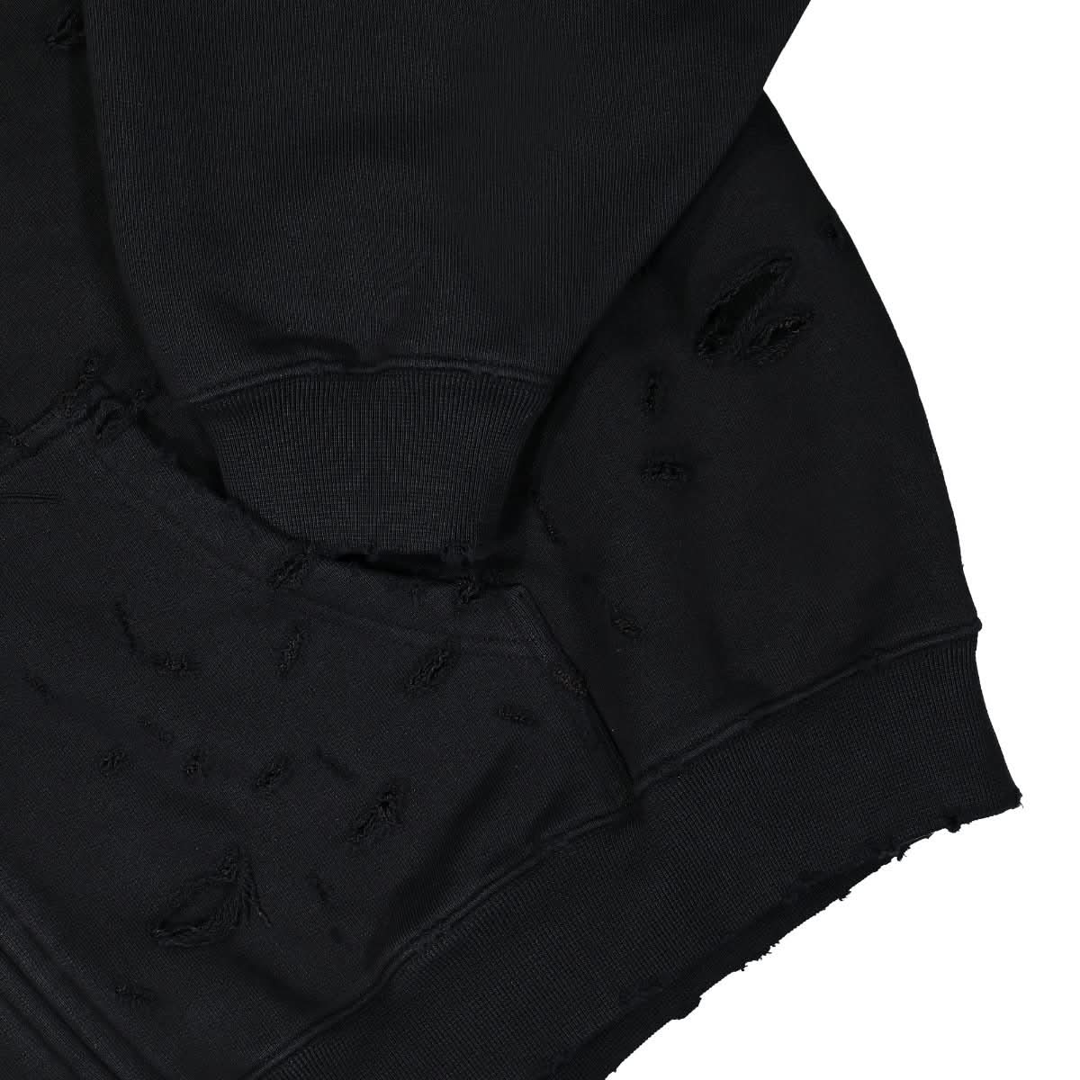 Destroyed Zip-Up Hoodie - Image 4