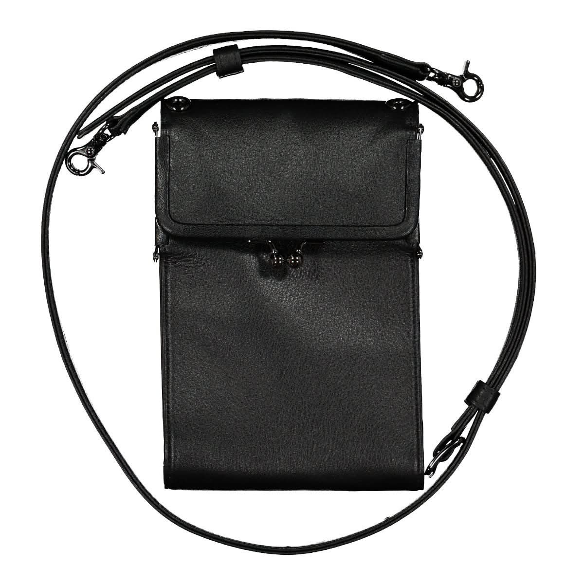 "Discord" Large Clasp Wallet Shoulder Bag