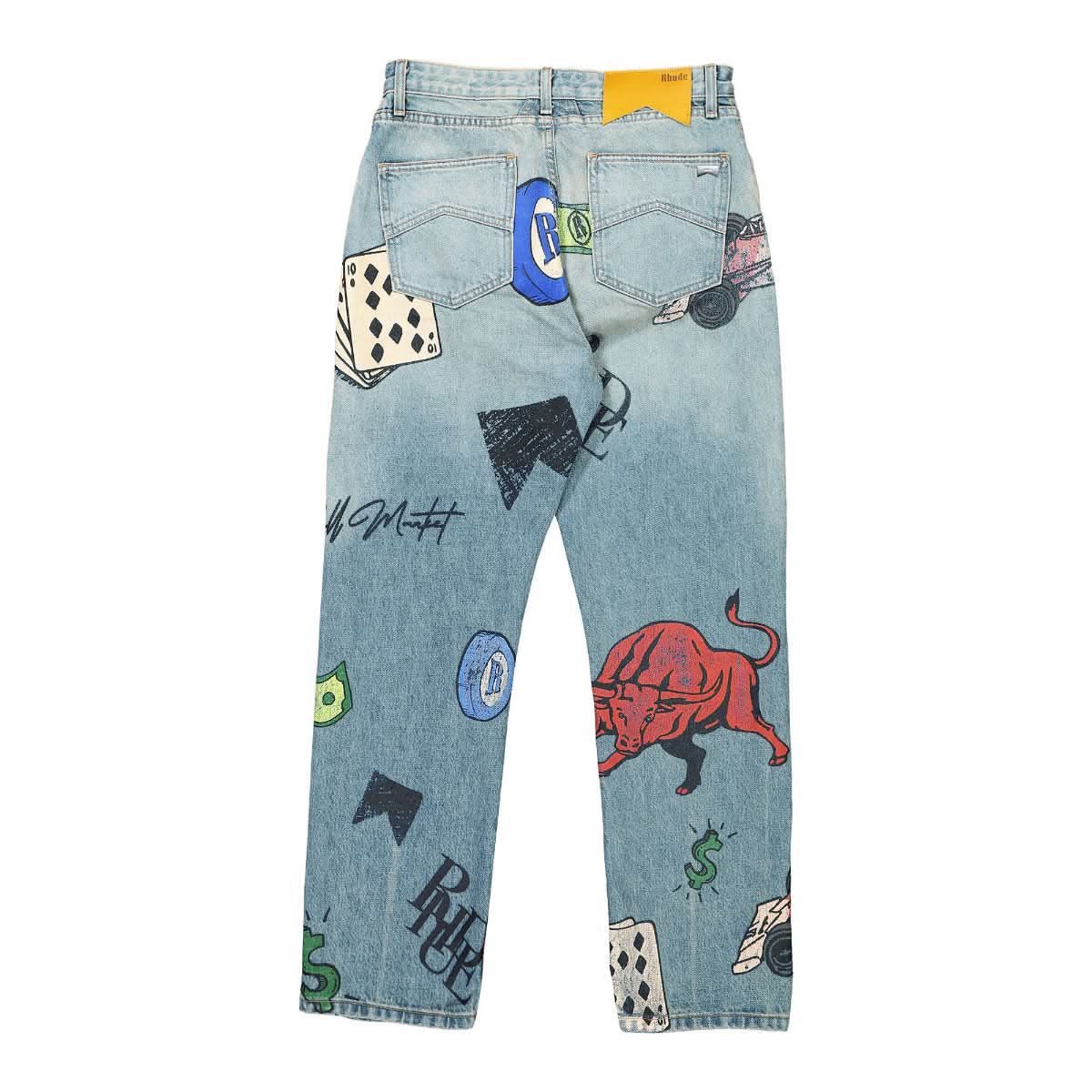 Doddle Print Denim - Image 2