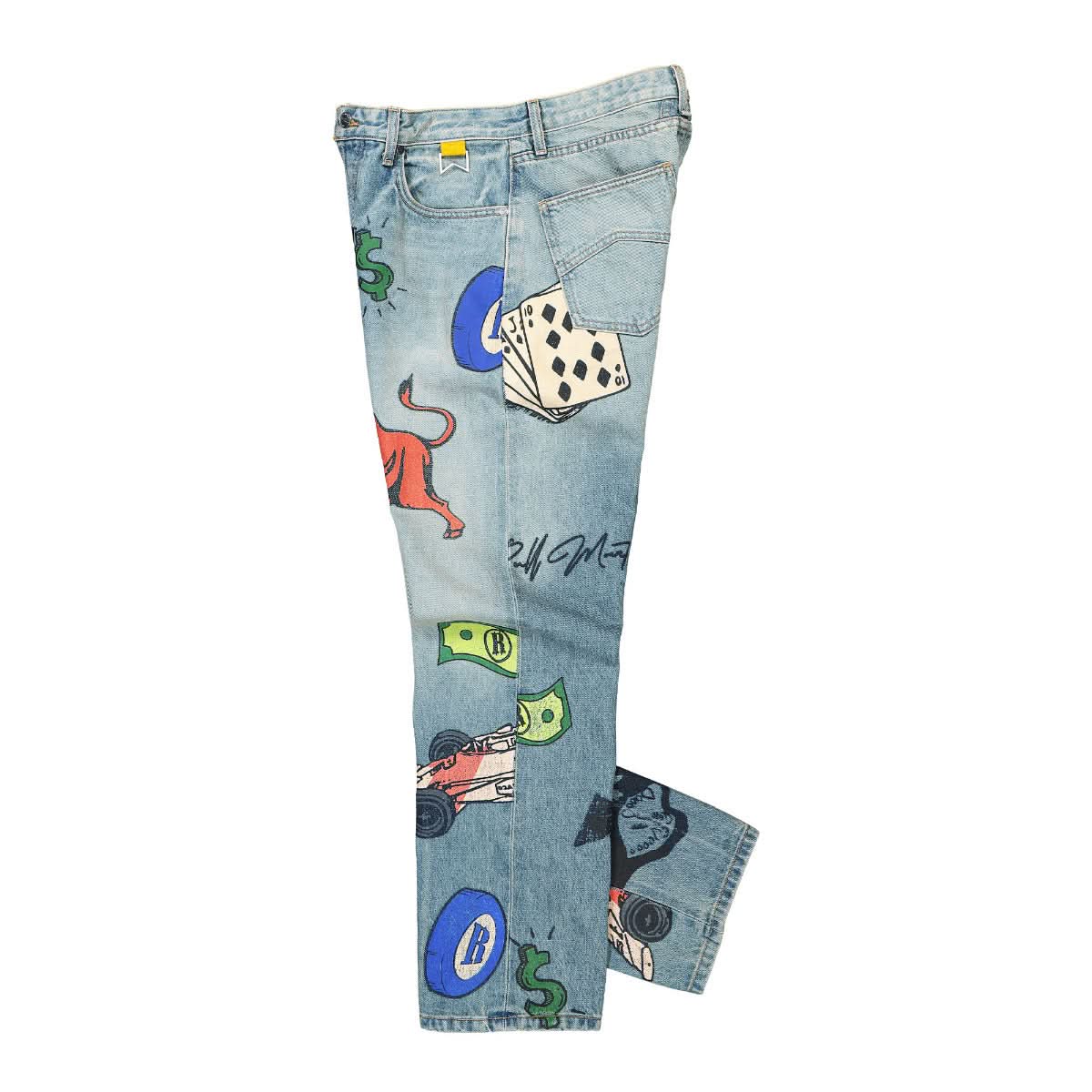 Doddle Print Denim - Image 3