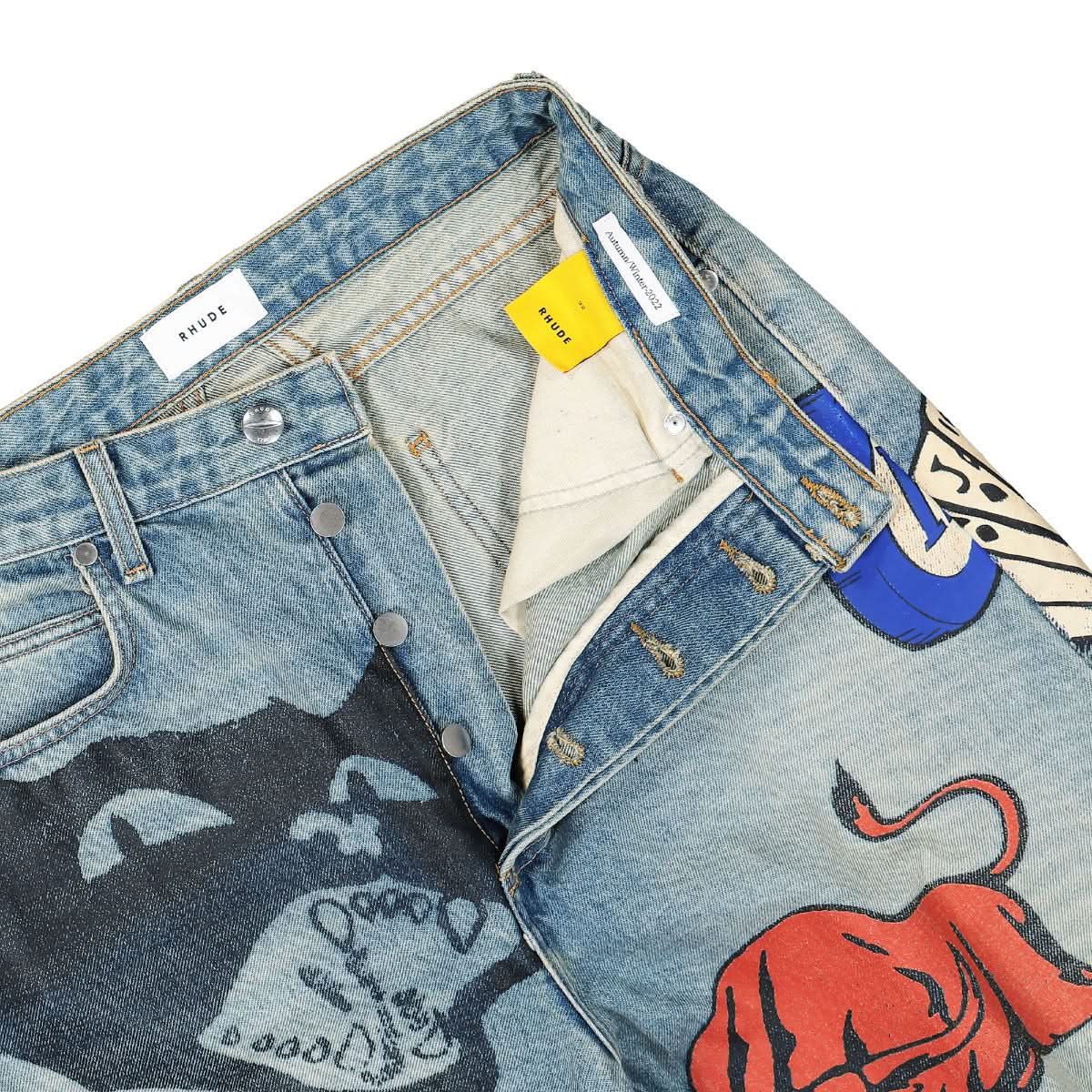 Doddle Print Denim - Image 4