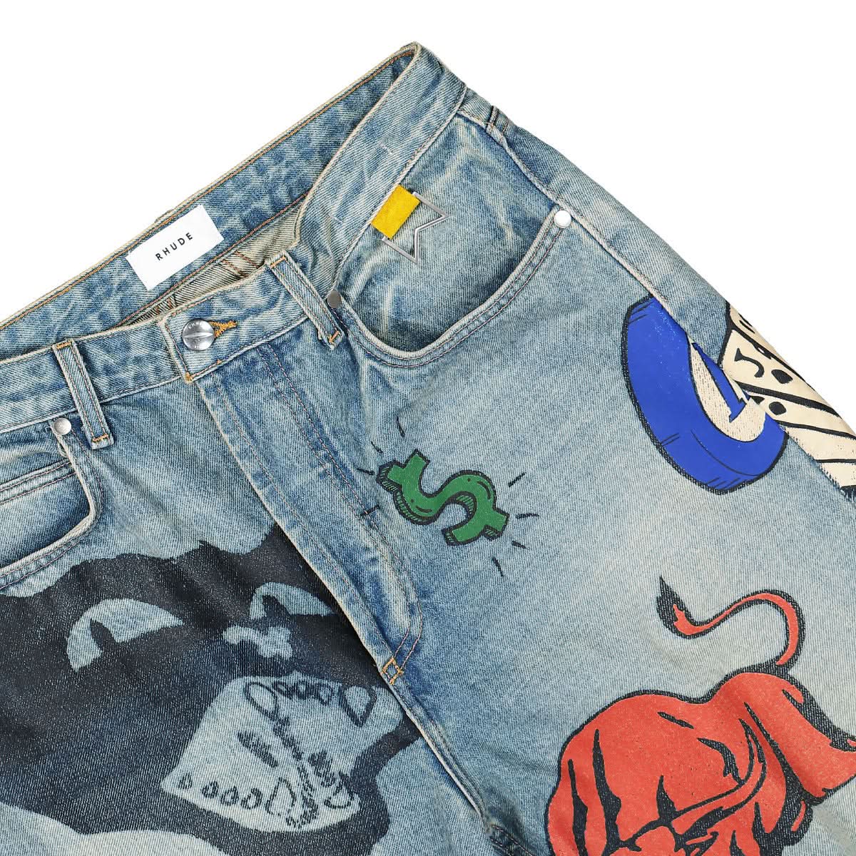 Doddle Print Denim - Image 5