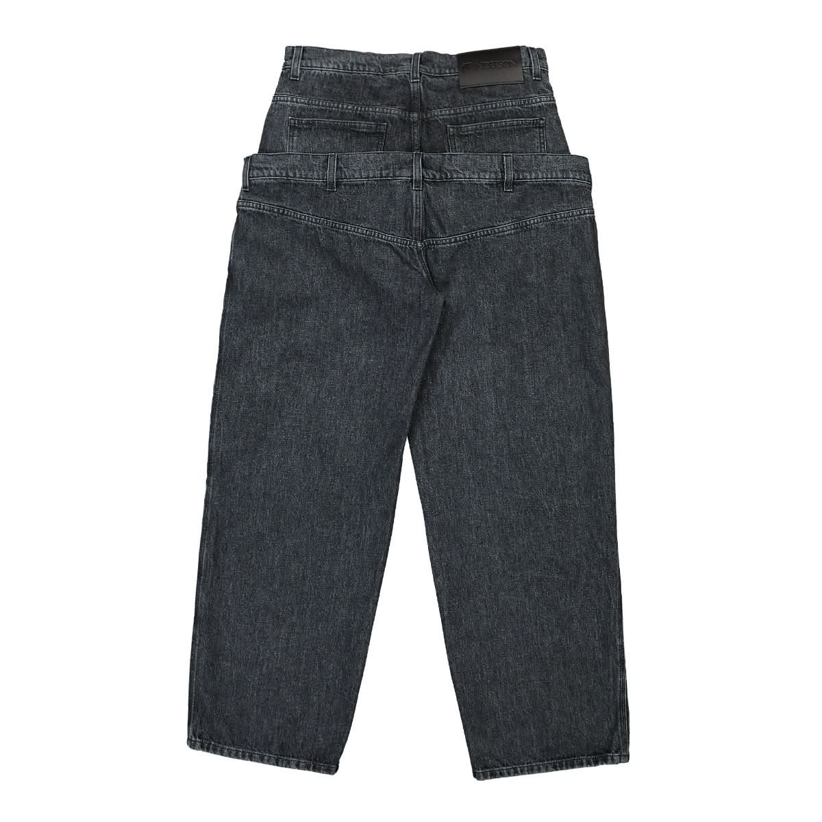 Double Waistband Jeans - Image 2