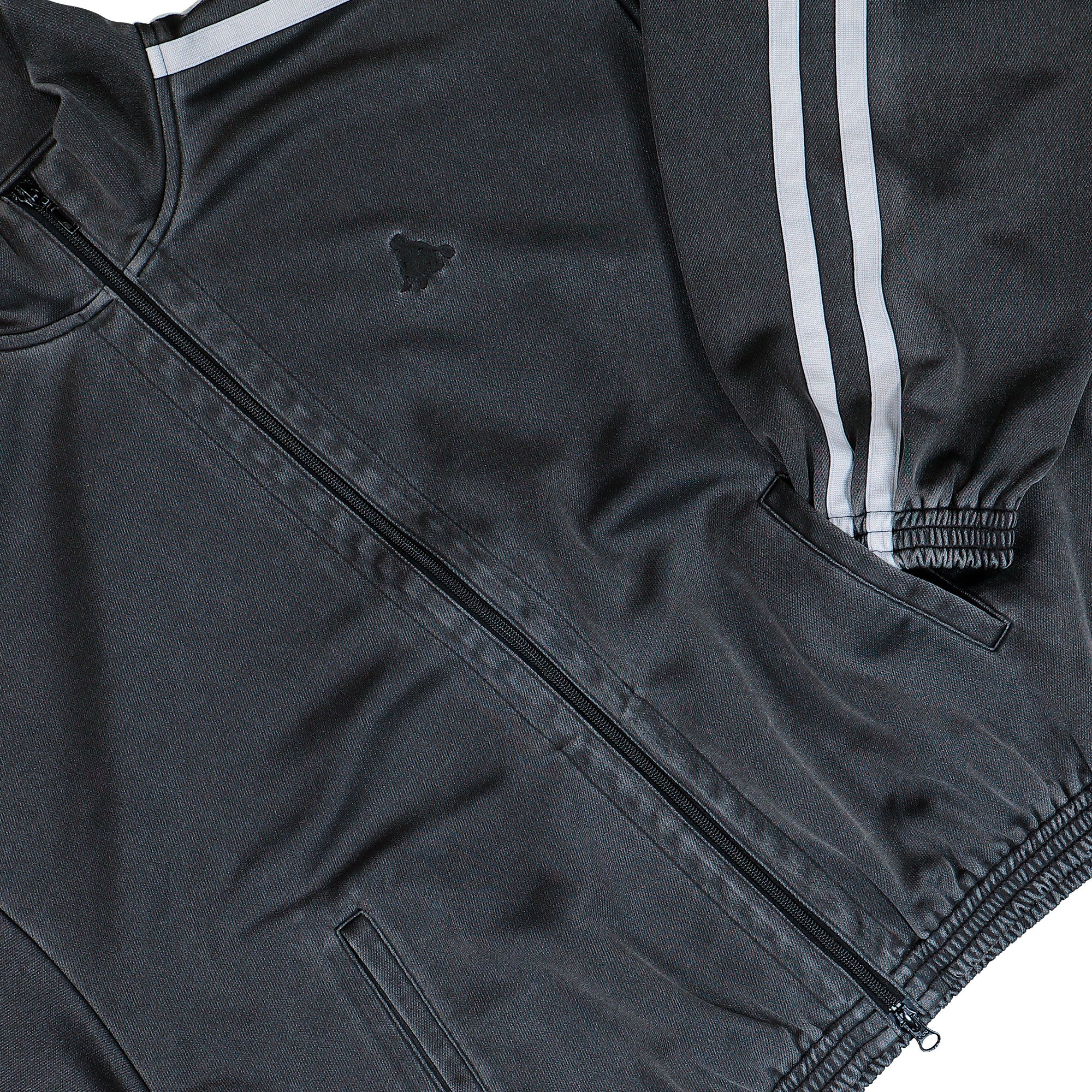 Faded Black Track Jacket - Image 4