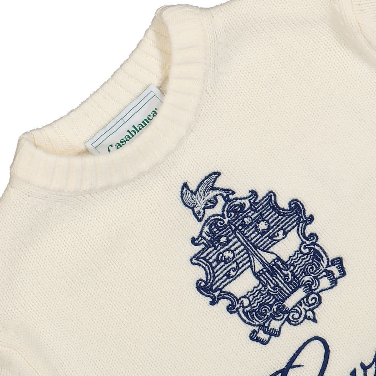 Embleme de Caza Crew Neck Jumper - Image 3