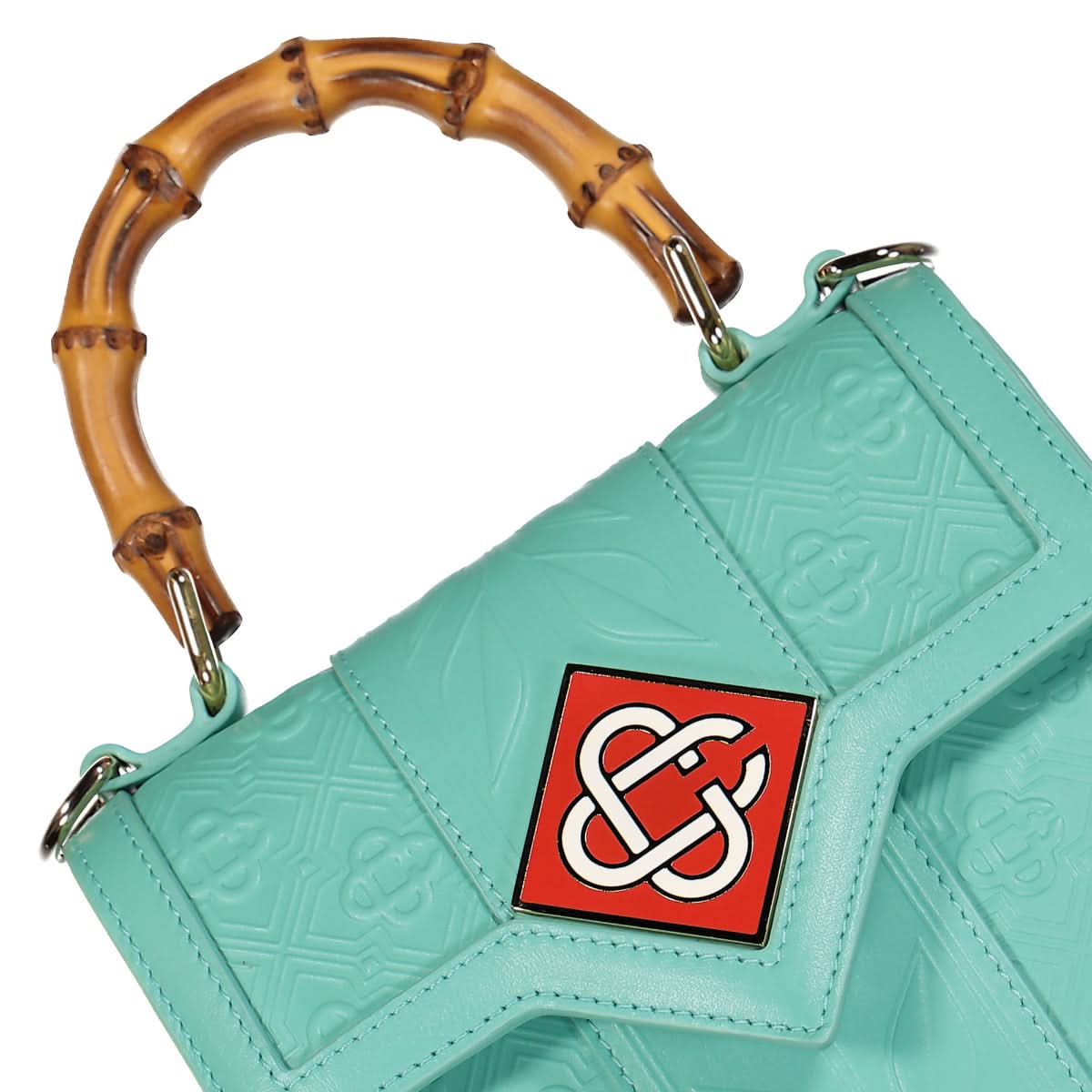 Embossed Mini Jeanne Bag - Image 4