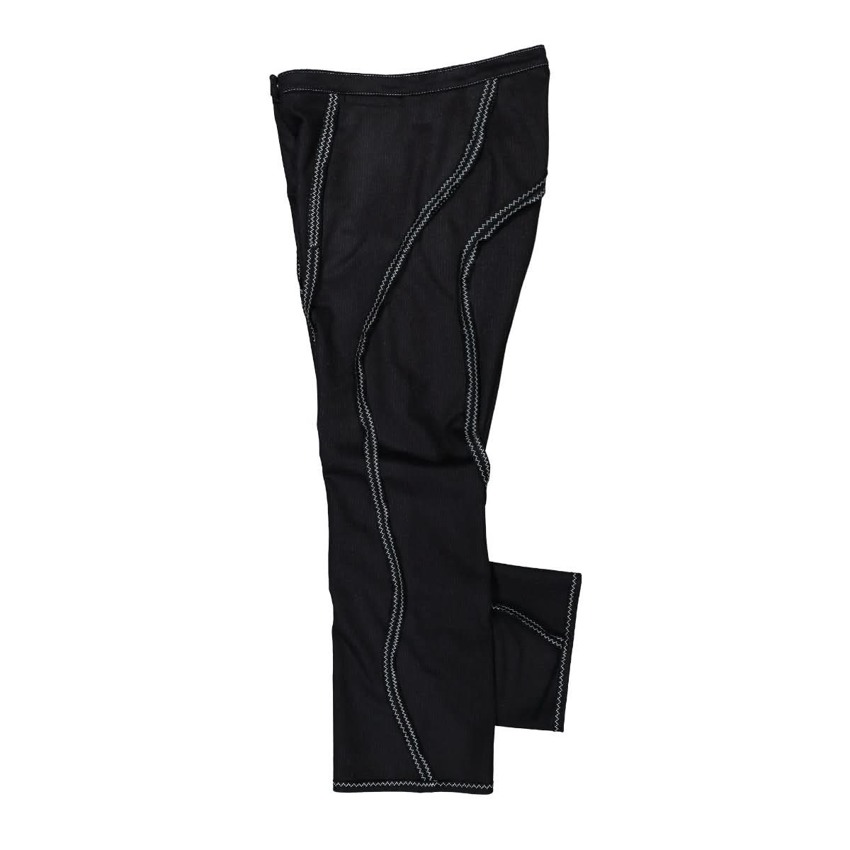 Embroidered Panel Pants - Image 3