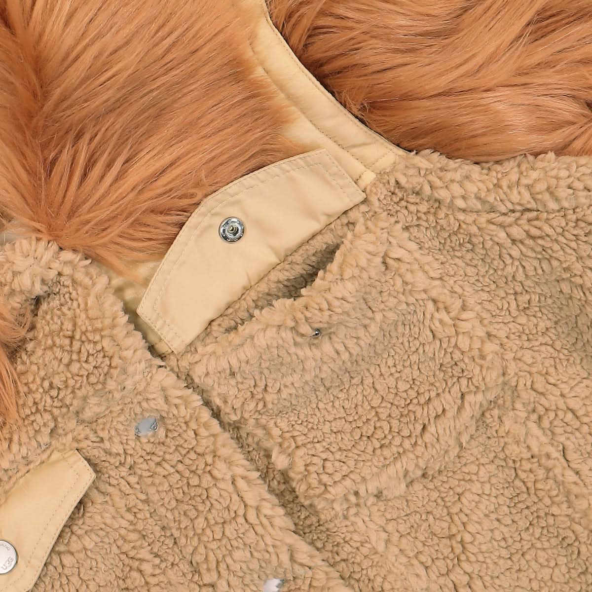 Faux Fur 2 in 1 Jacket - Image 4