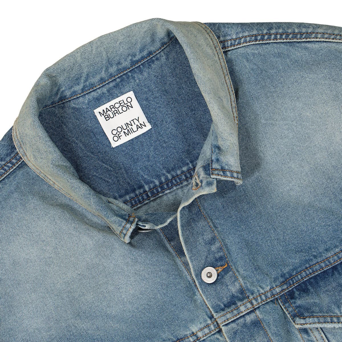 Feathers Vintage Over Denim Jacket - Image 3