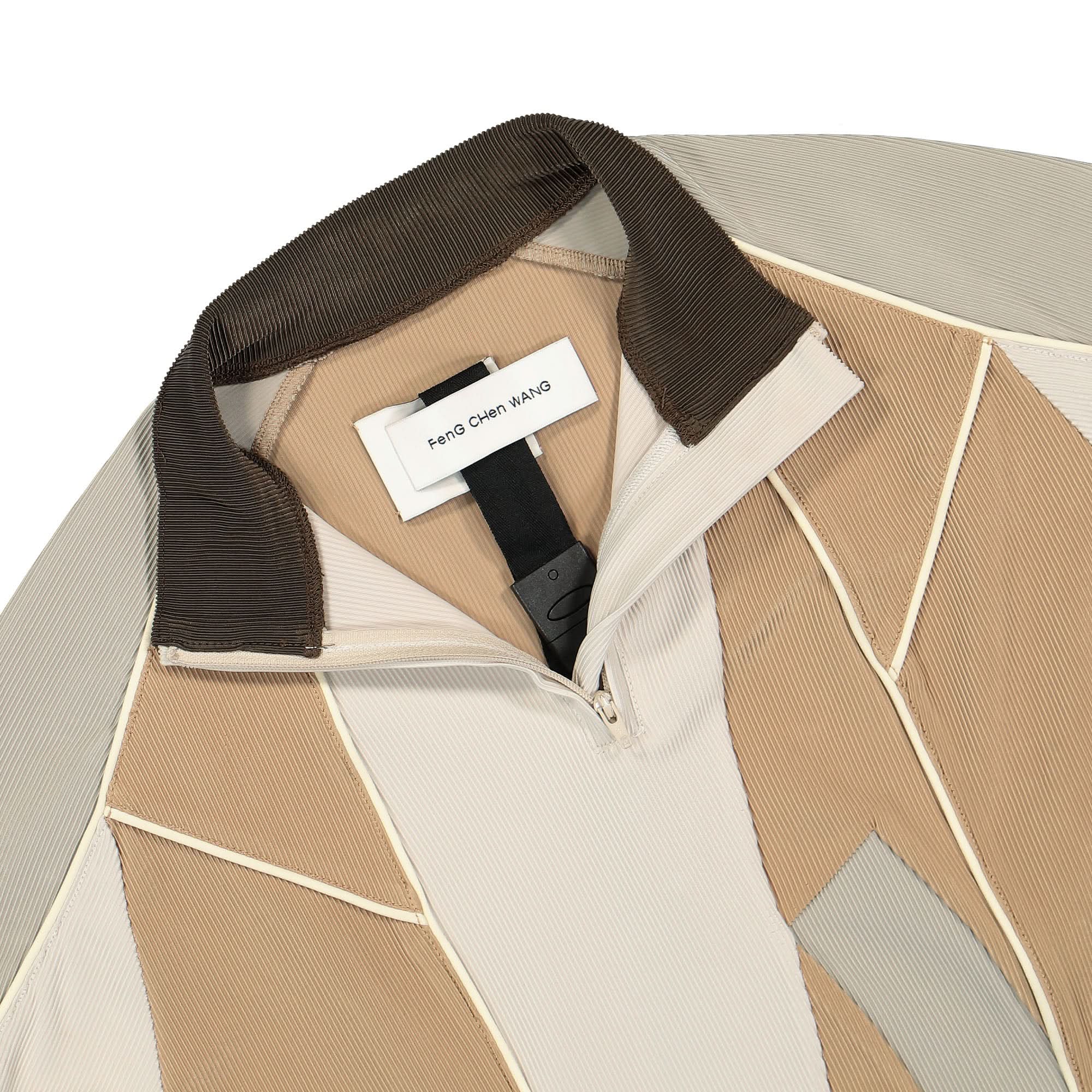 Mix Panelled Jersey Top - Image 3