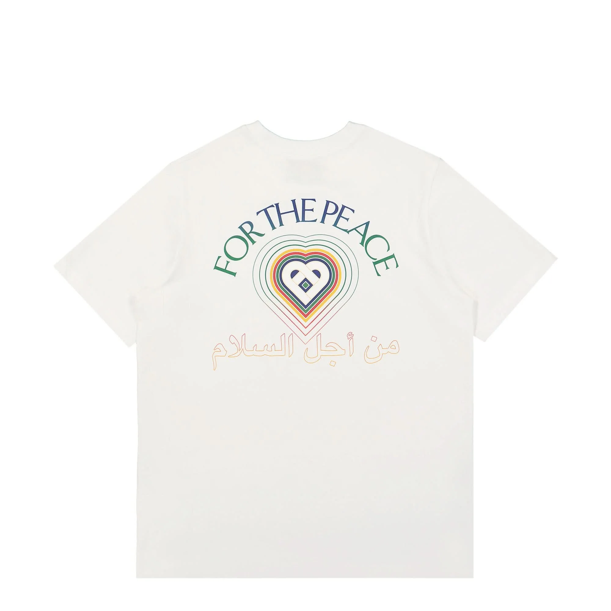 For The Peace Gradient Printed T-Shirt - Image 2