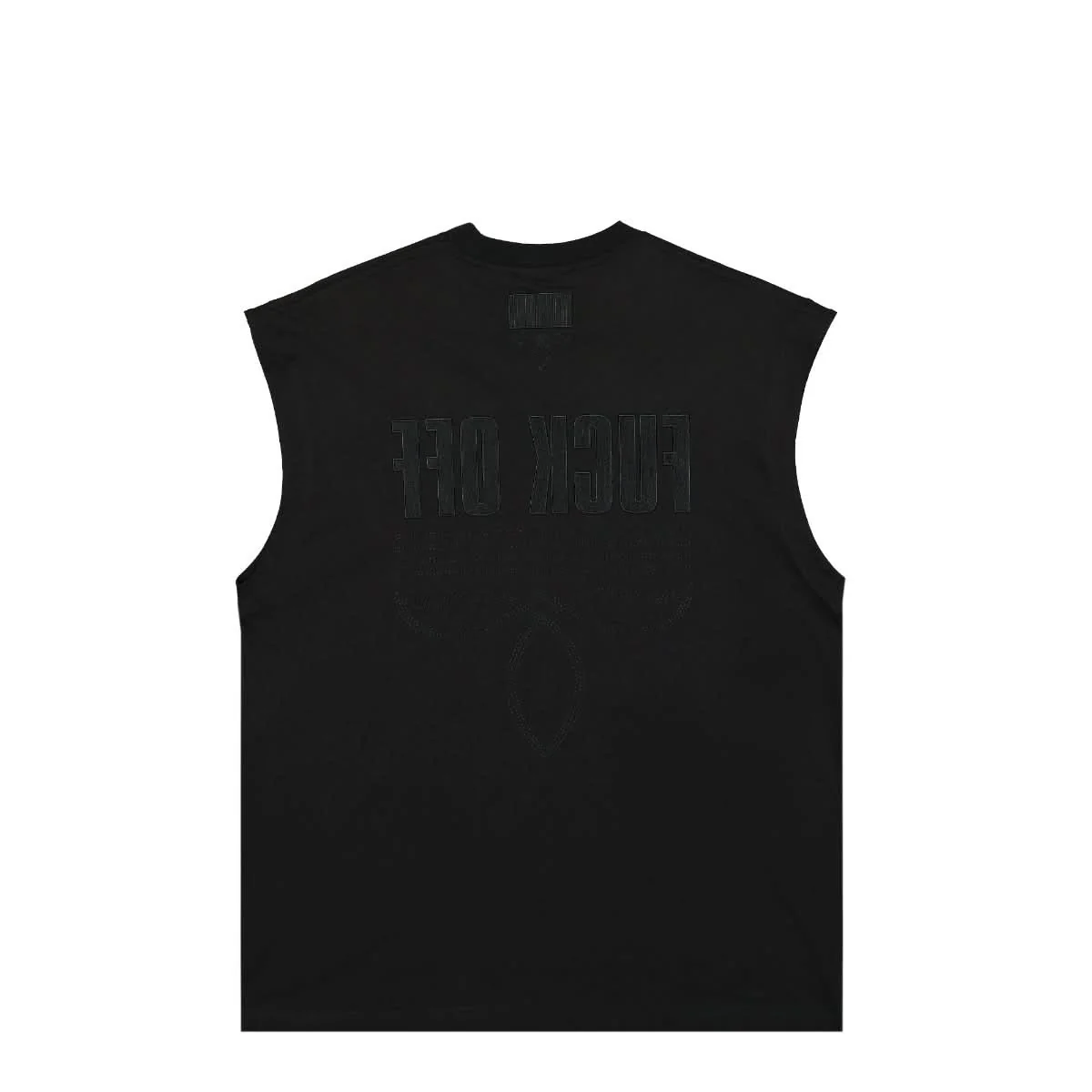 Fuck Off Sleeveless T-Shirt - Image 2