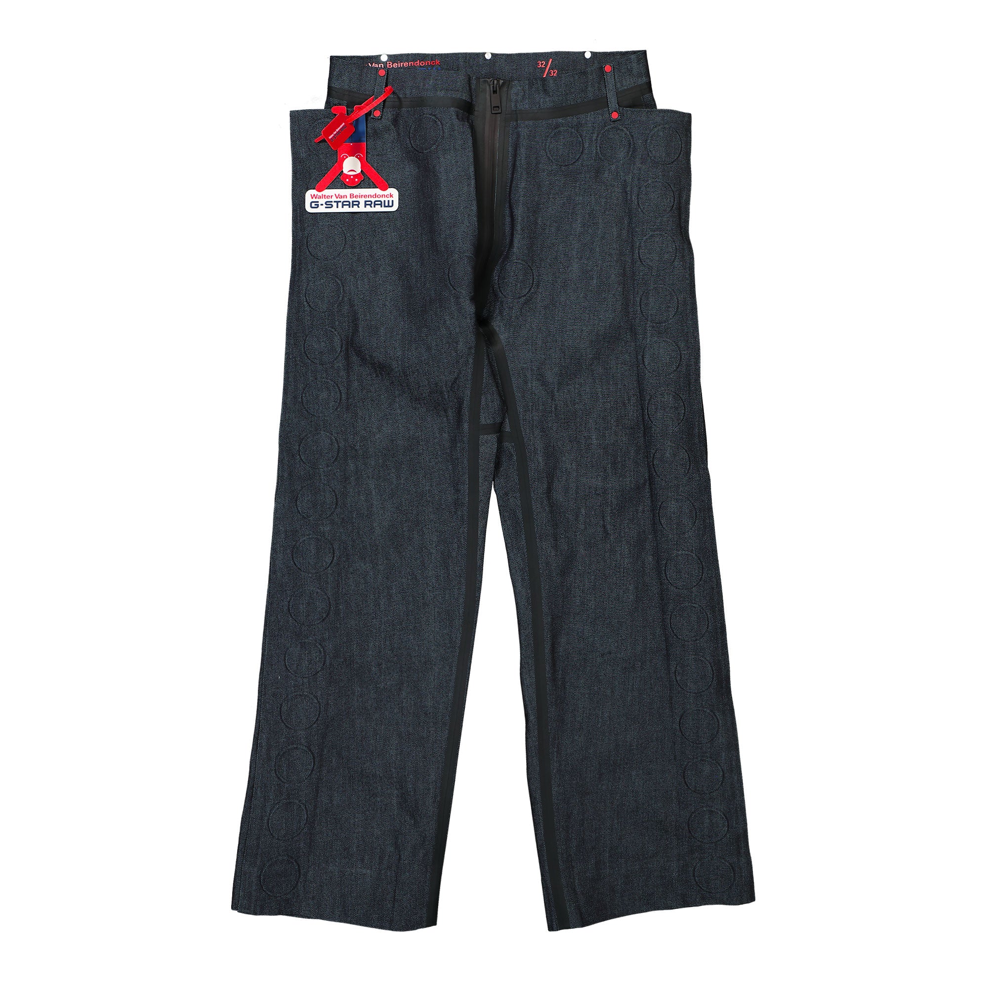 Square Jeans With Balls