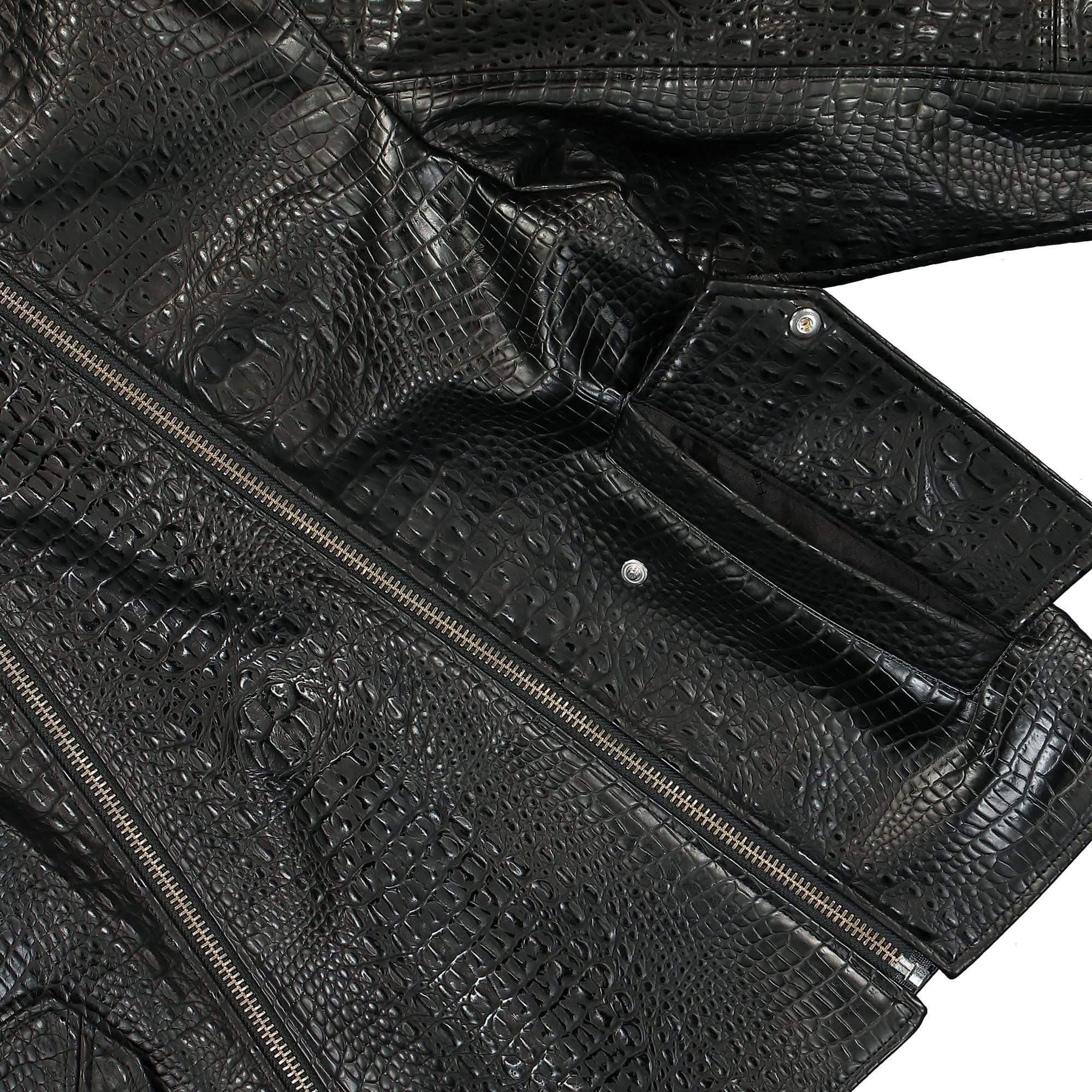 Biker Jacket With Double Zips - Image 5