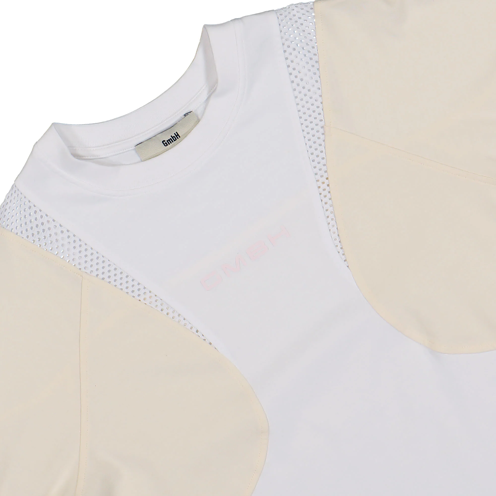 Patchwork T-Shirt W Mes Inserts - Image 3