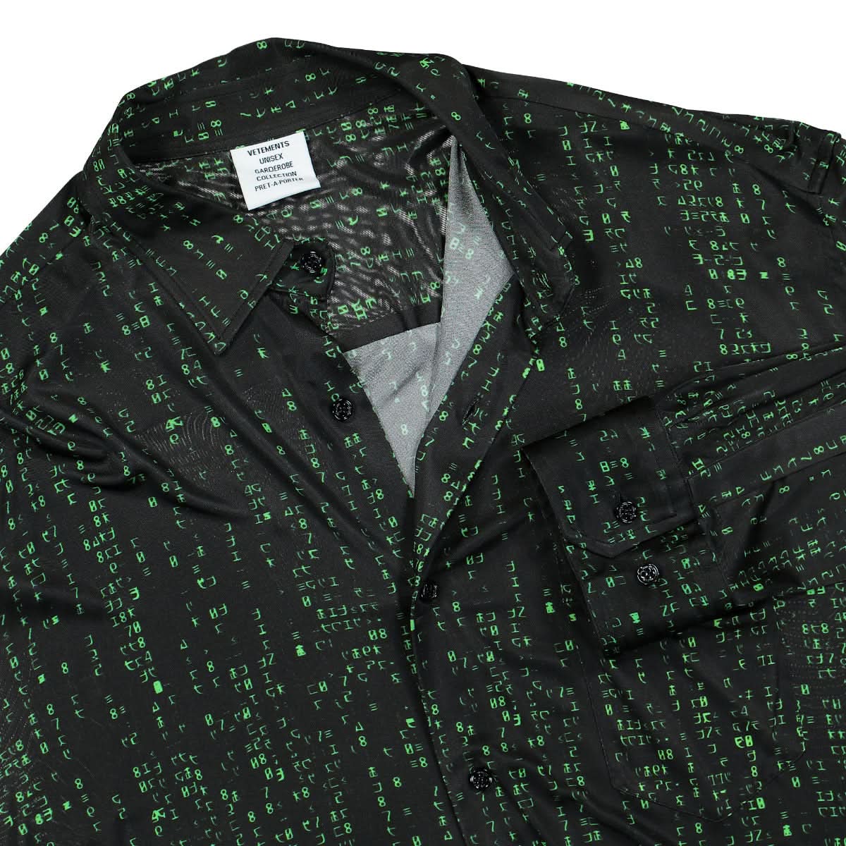 Green Code Jersey Shirt - Image 3