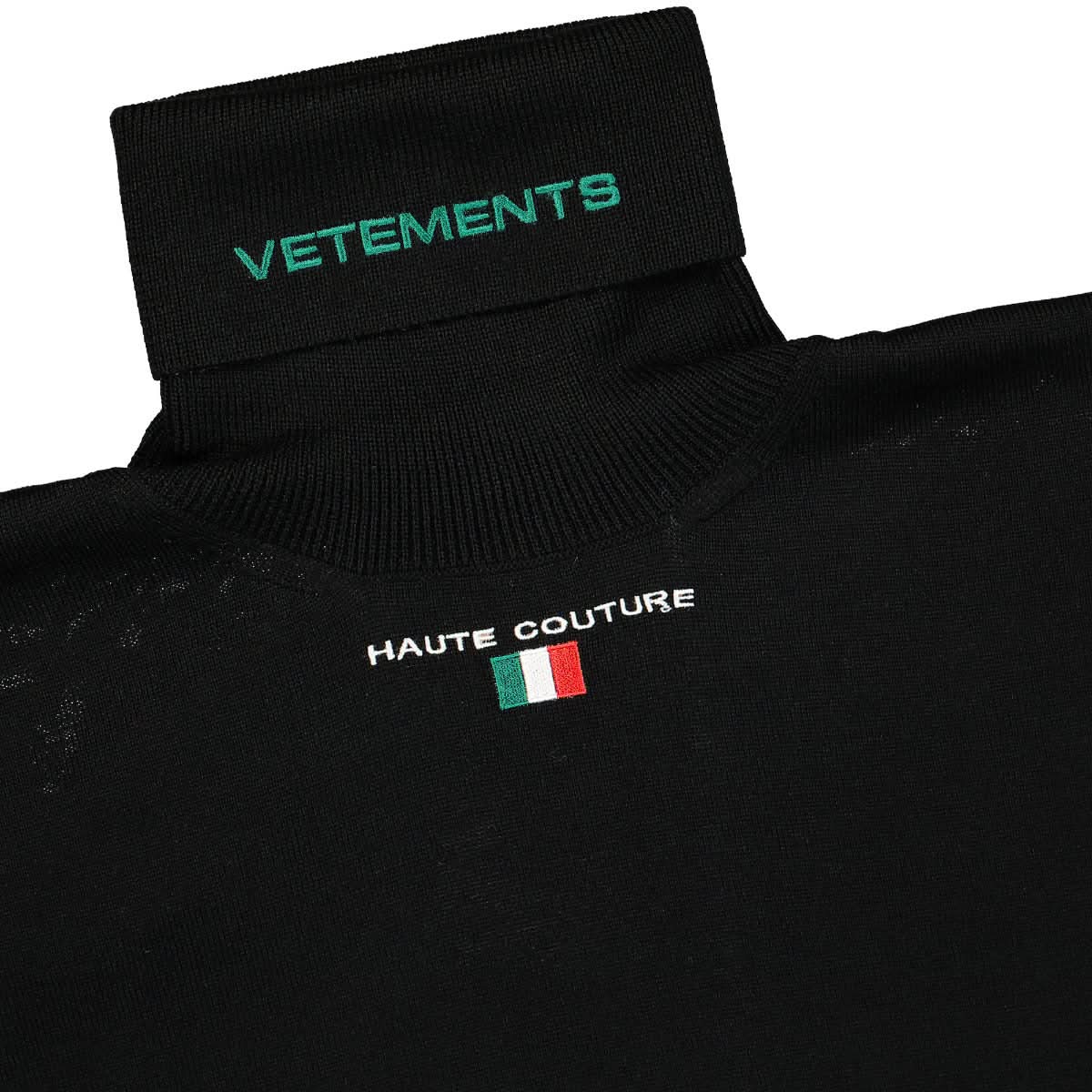 Haute Couture Logo Turtleneck - Image 3